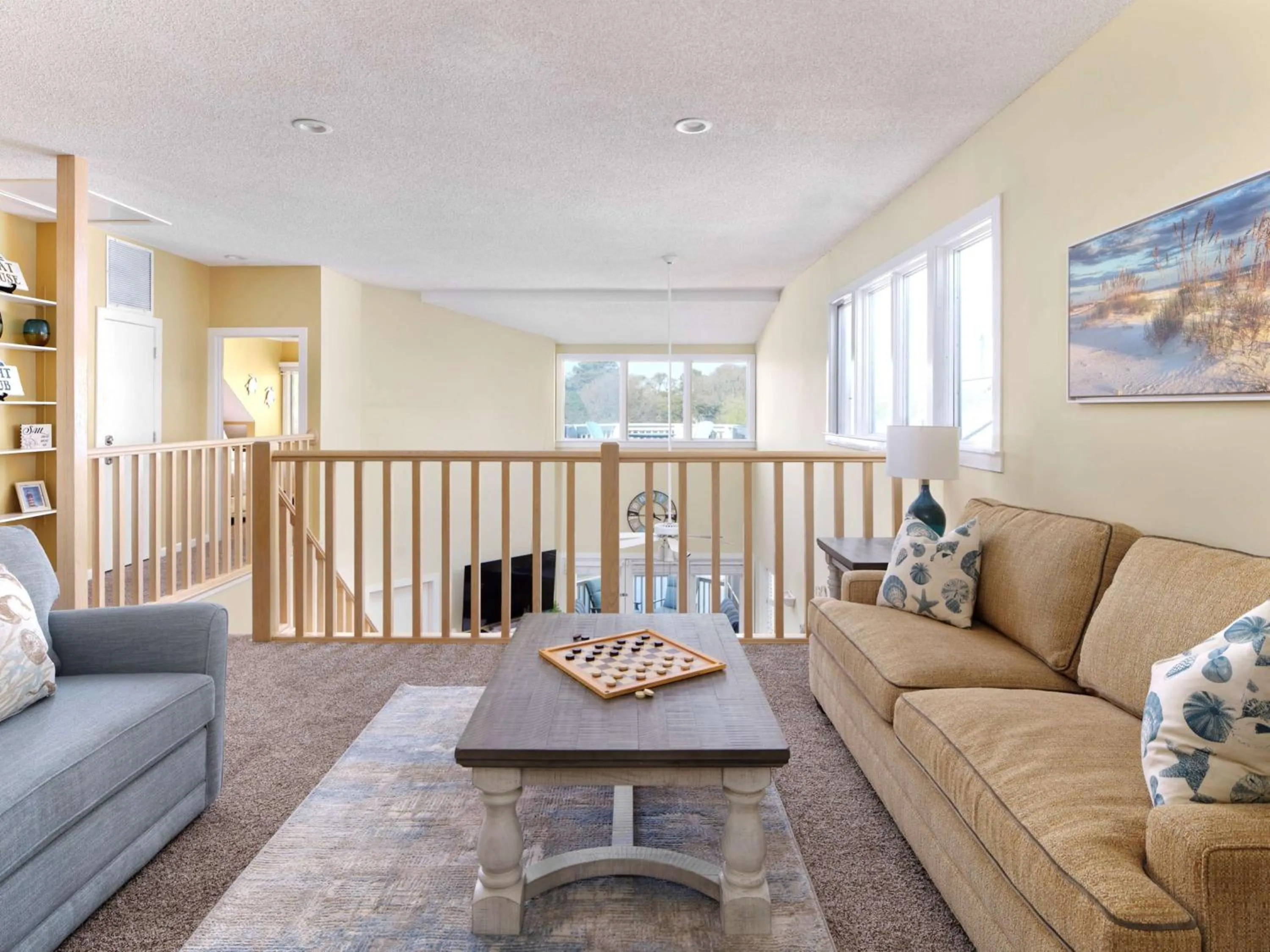 Living room in Kingston Plantation Condos