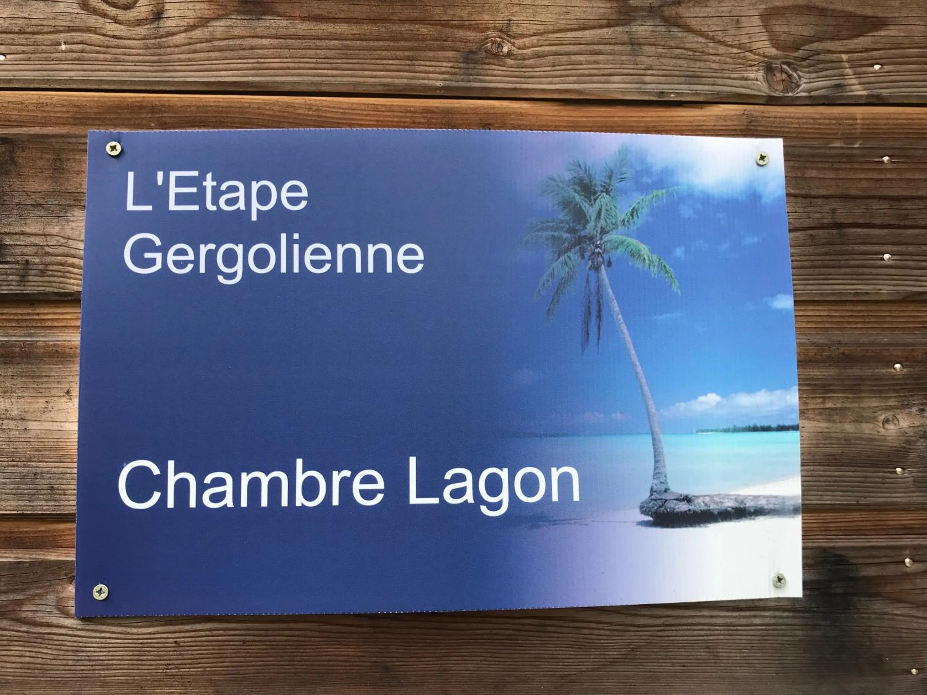 Property logo or sign in Le Lagon