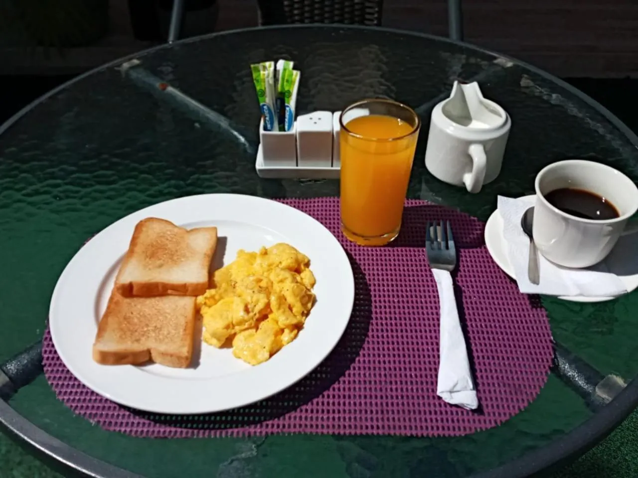 Breakfast in Hotel Ocean Taganga Internacional