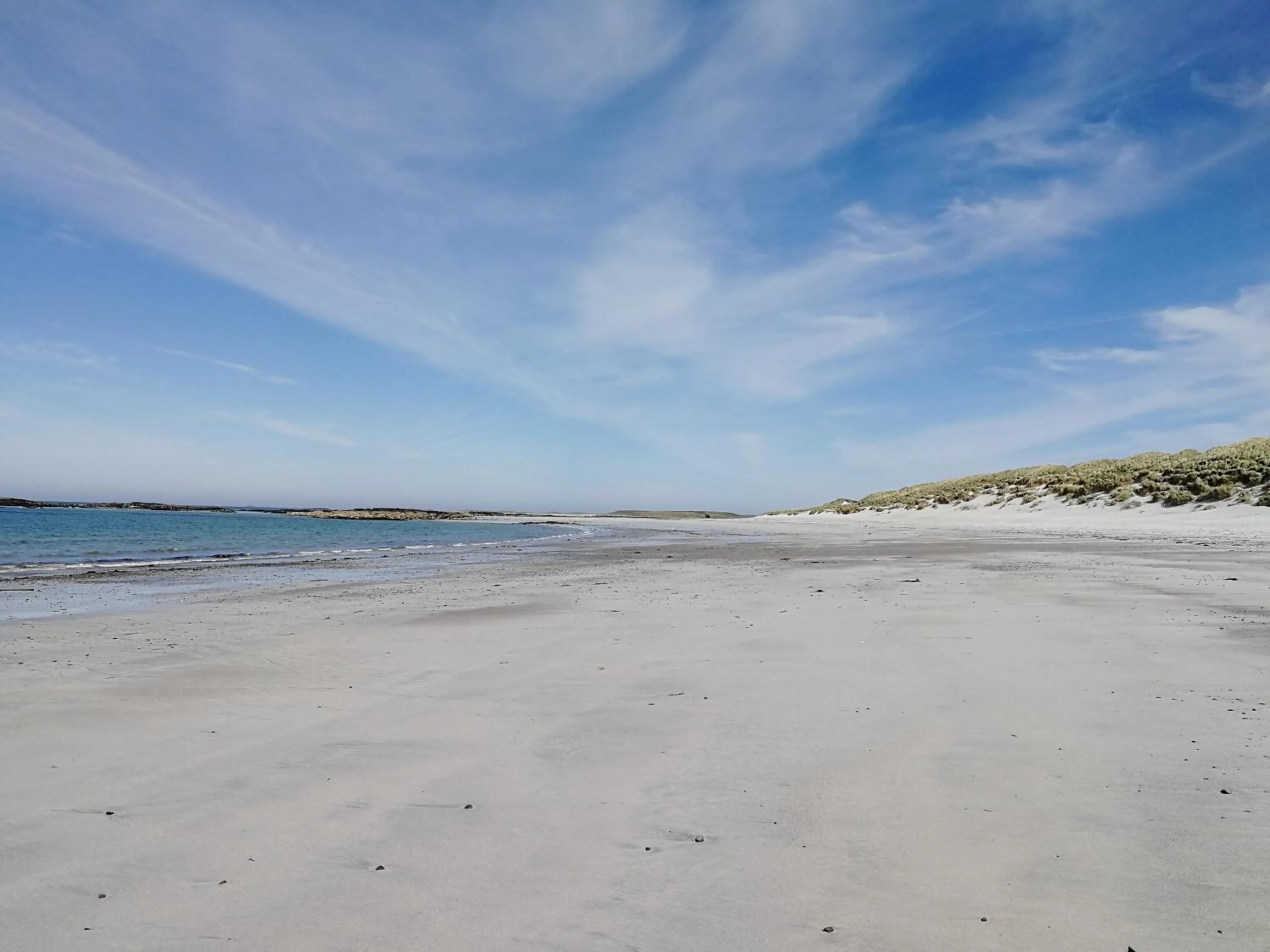 Beach in The Fisherman's Snug self catering North Uist