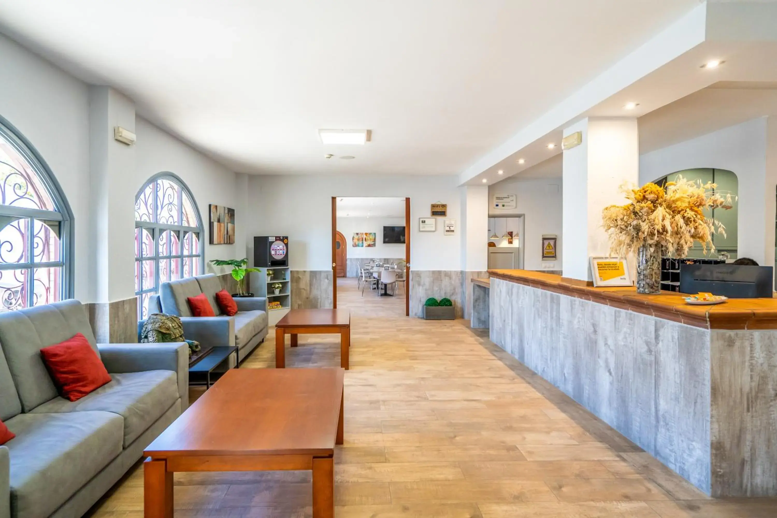 Lobby or reception in Apartamentos Puerta del Sur Lobby or reception in Apartamentos Puerta del Sur