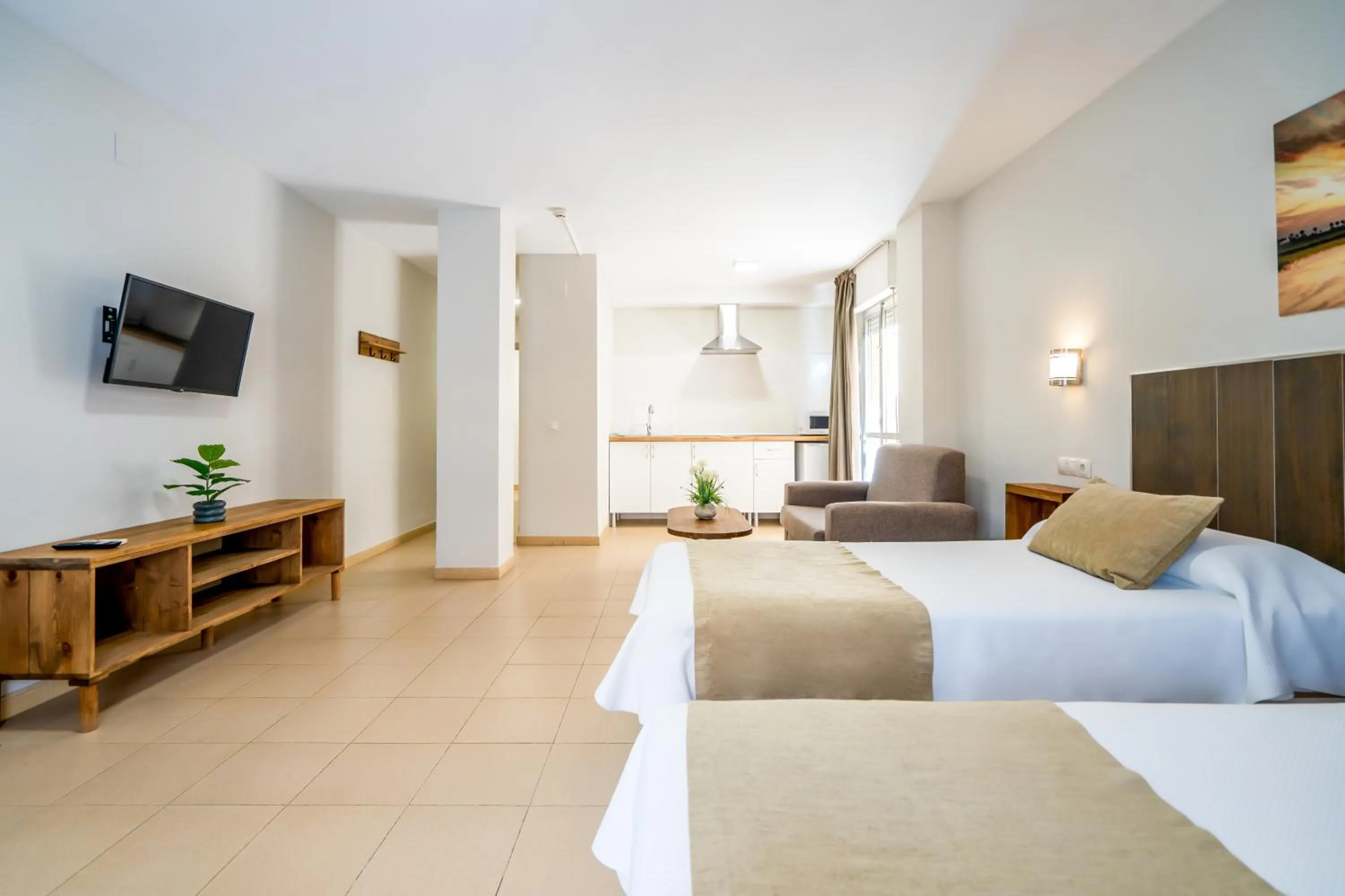 Photo of the whole room, Bed in Apartamentos Puerta del Sur