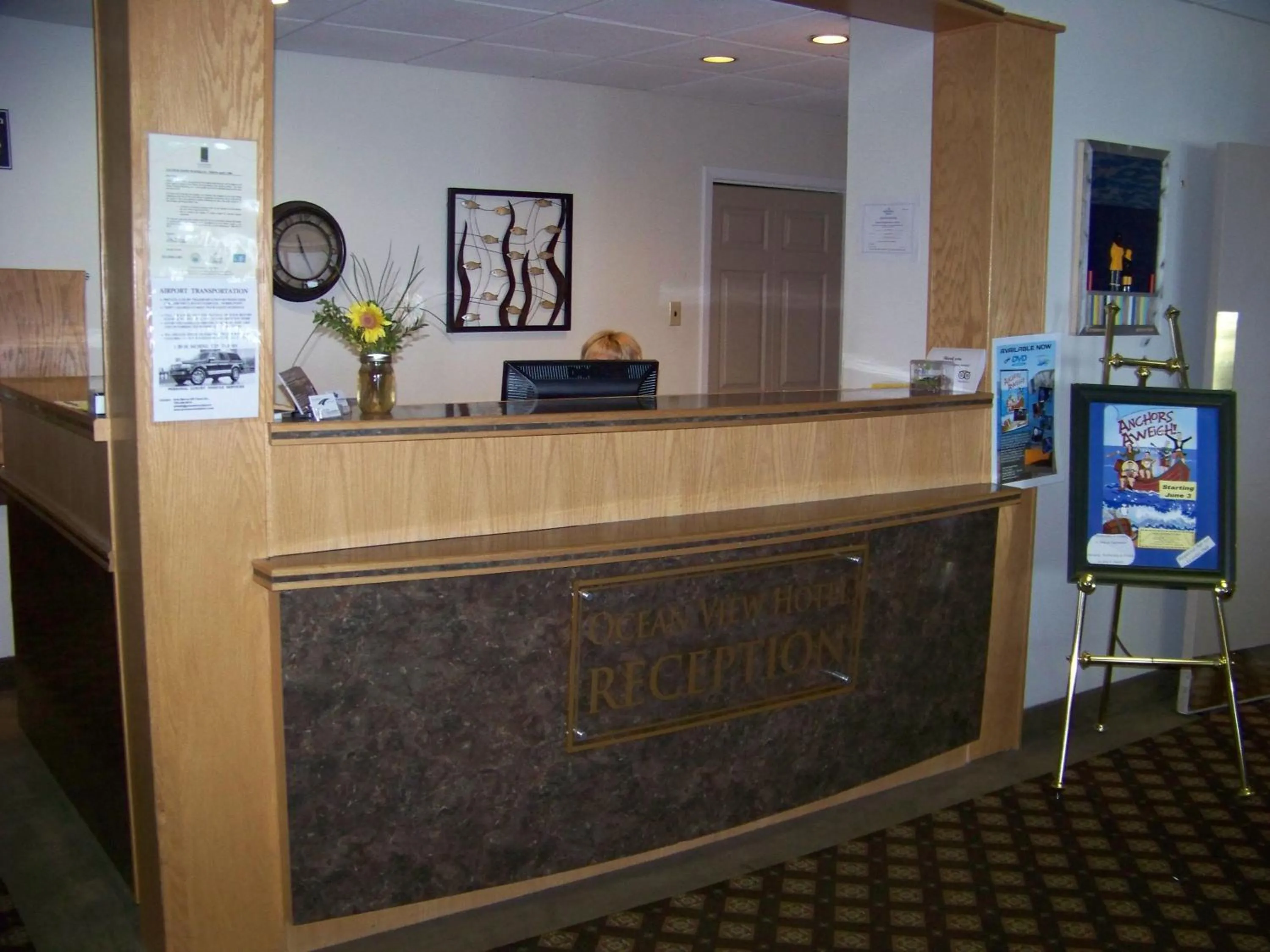 Lobby or reception in Ocean View Hotel