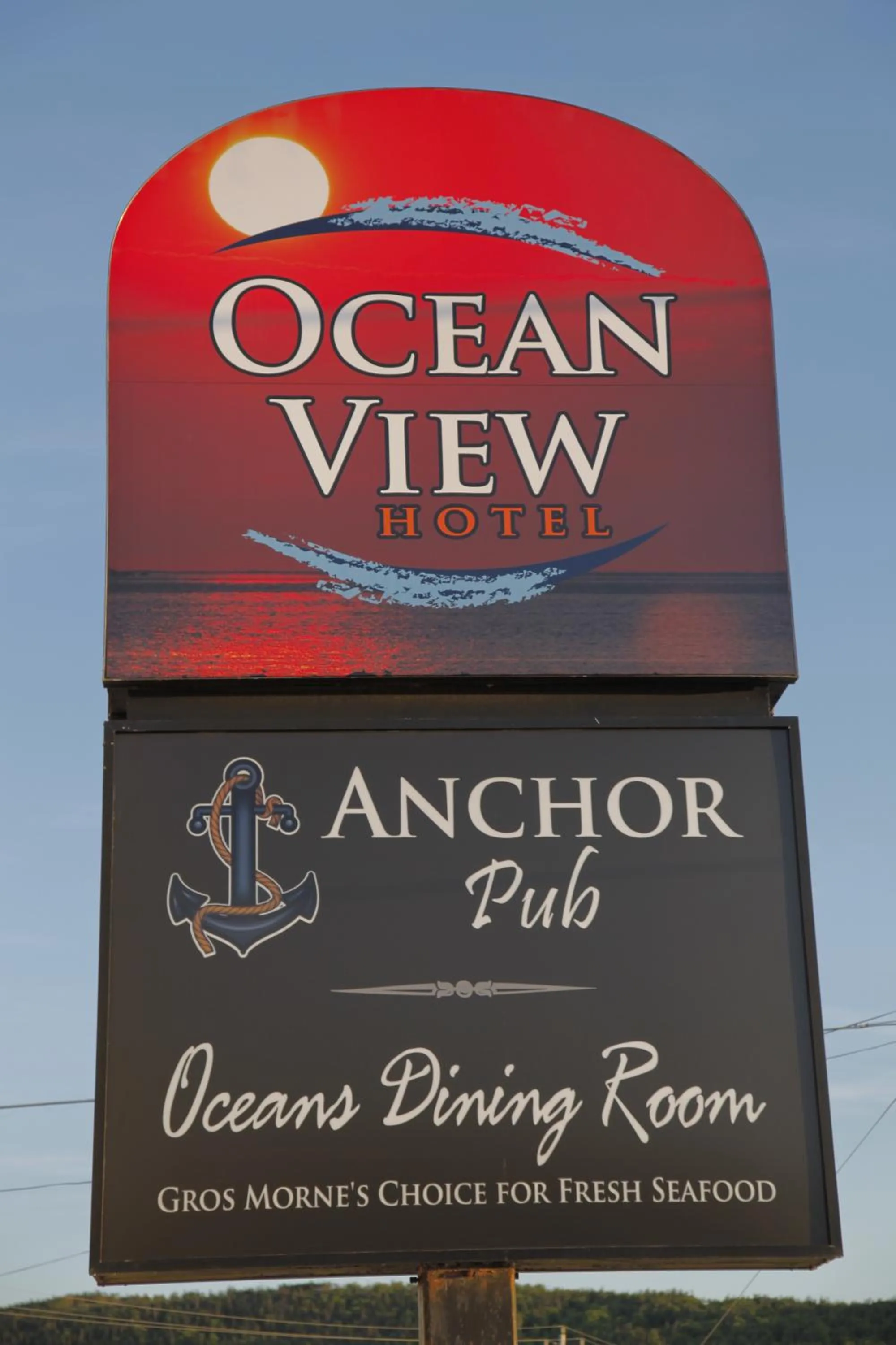 Property logo or sign in Ocean View Hotel