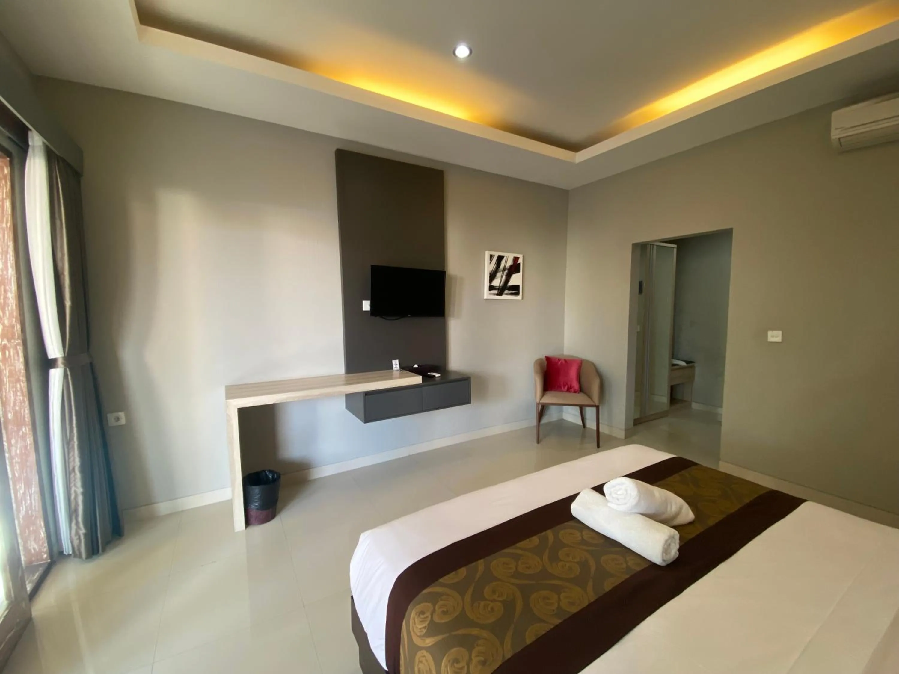 TV and multimedia, Bed in Rusty Seminyak