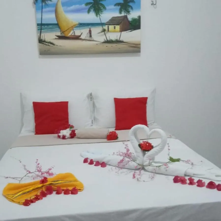 Bed in Pedacinho do Paraiso Pousada