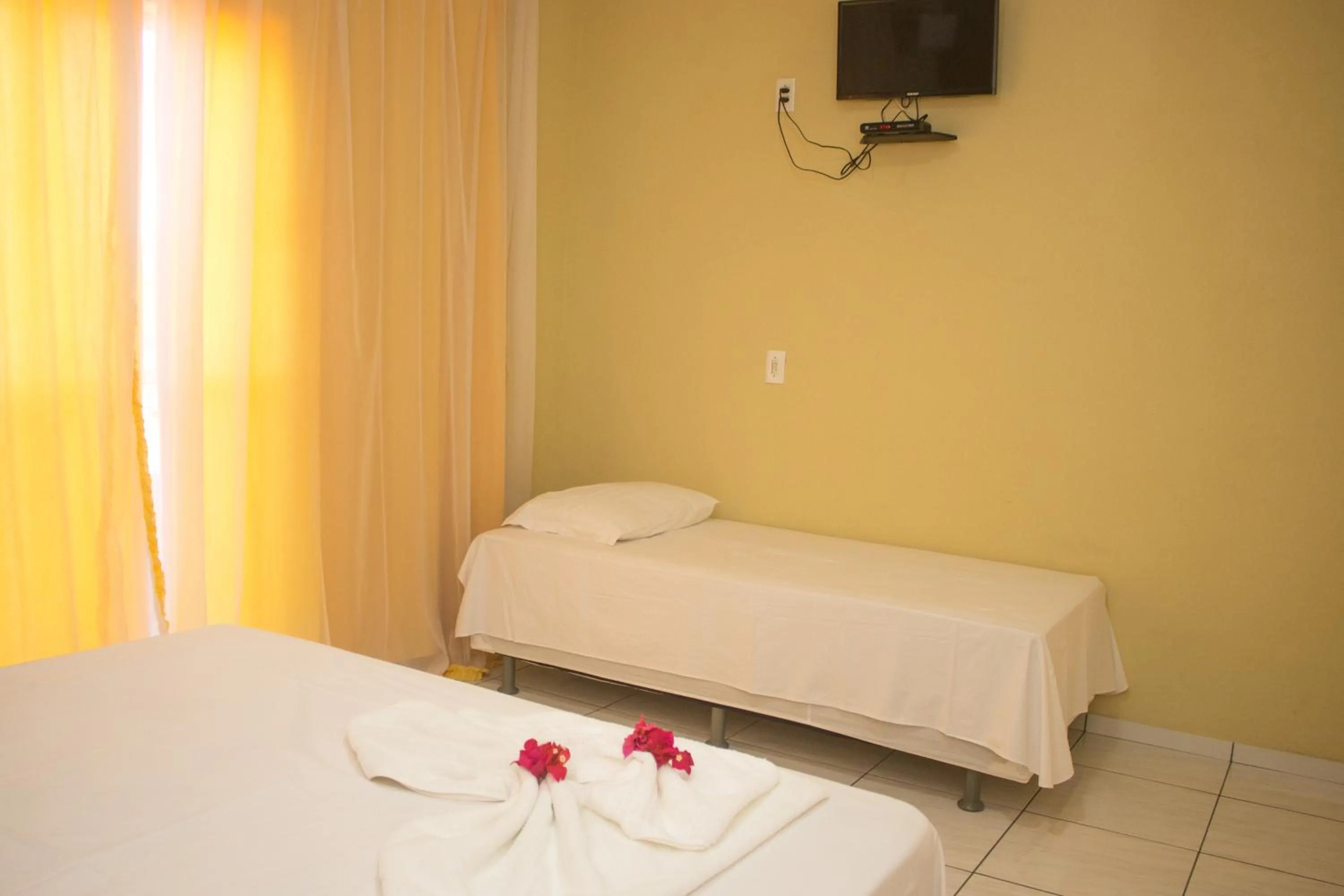 Bed in Pedacinho do Paraiso Pousada