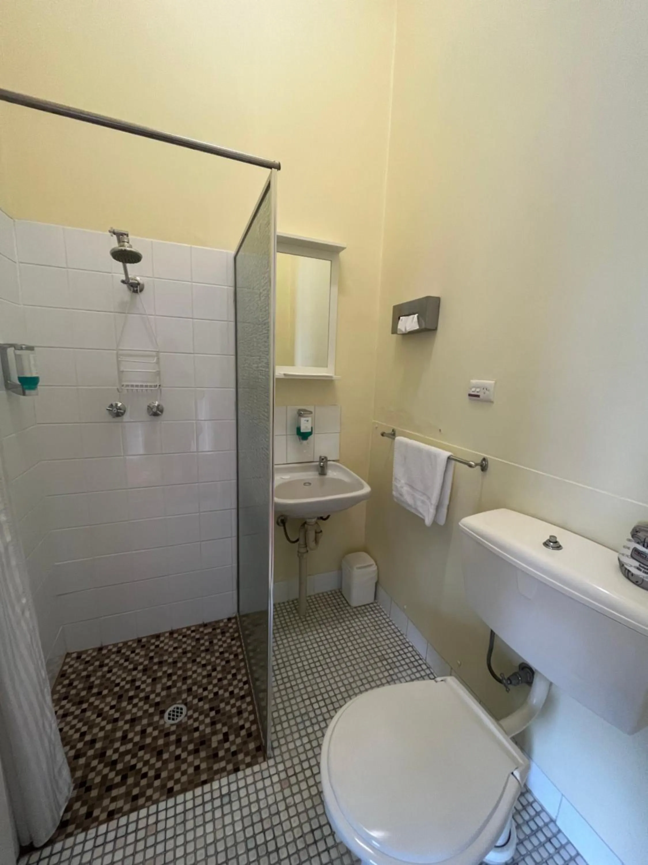 Bathroom in Princes Lodge Motel