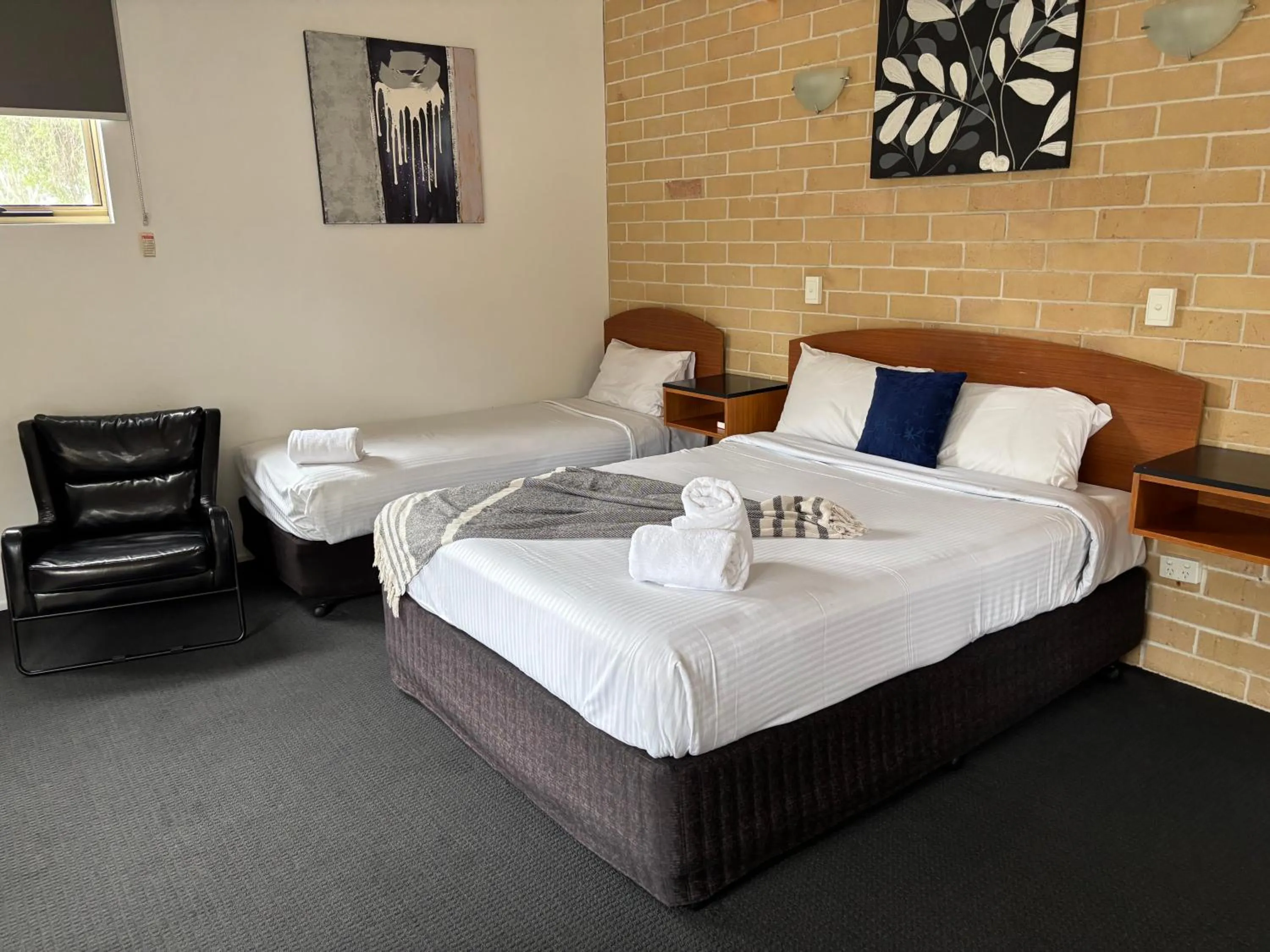 Bed in Caboolture Riverlakes Boutique Motel