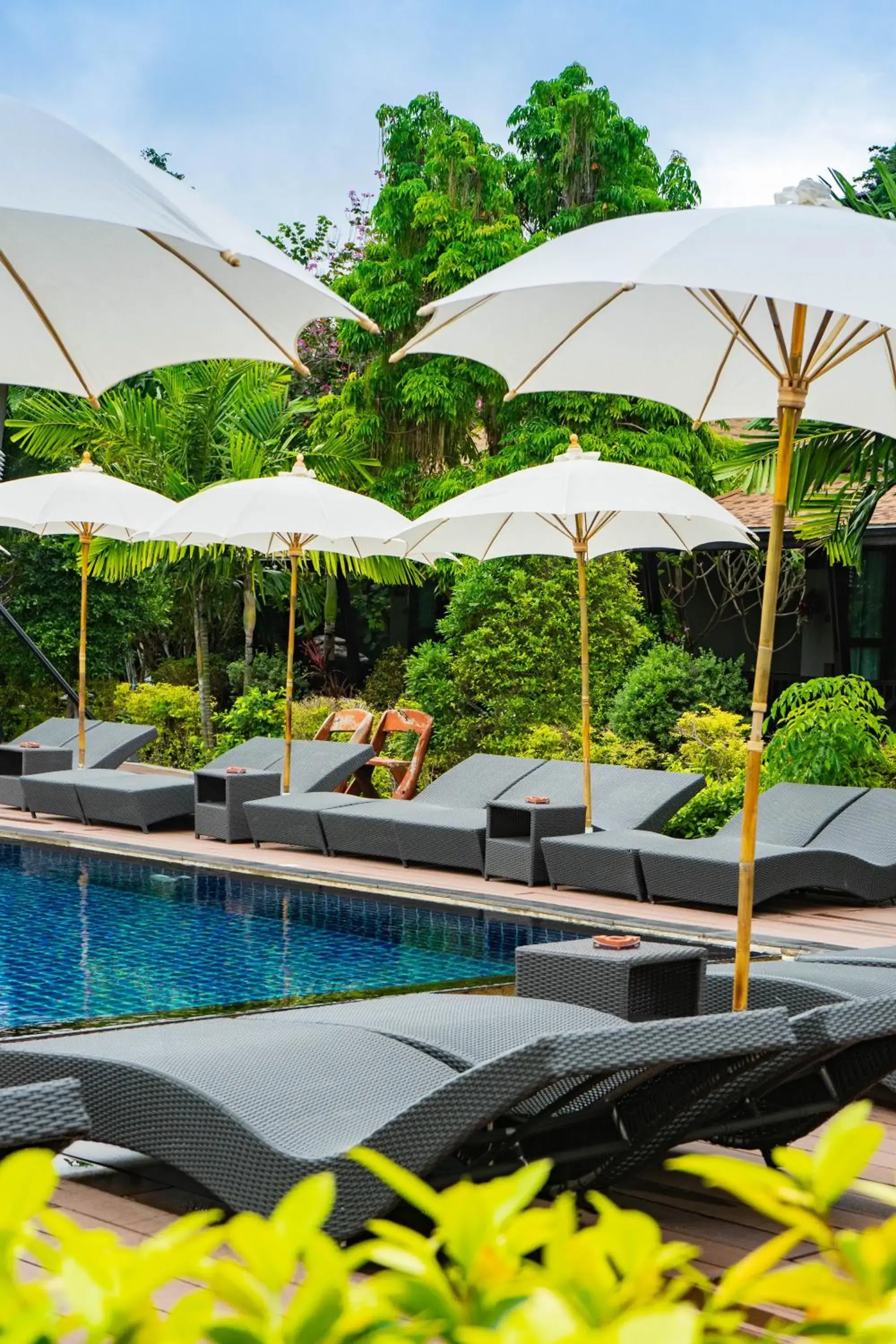 Pool view in Ibiza House Phi Phi Pool view in Ibiza House Phi Phi