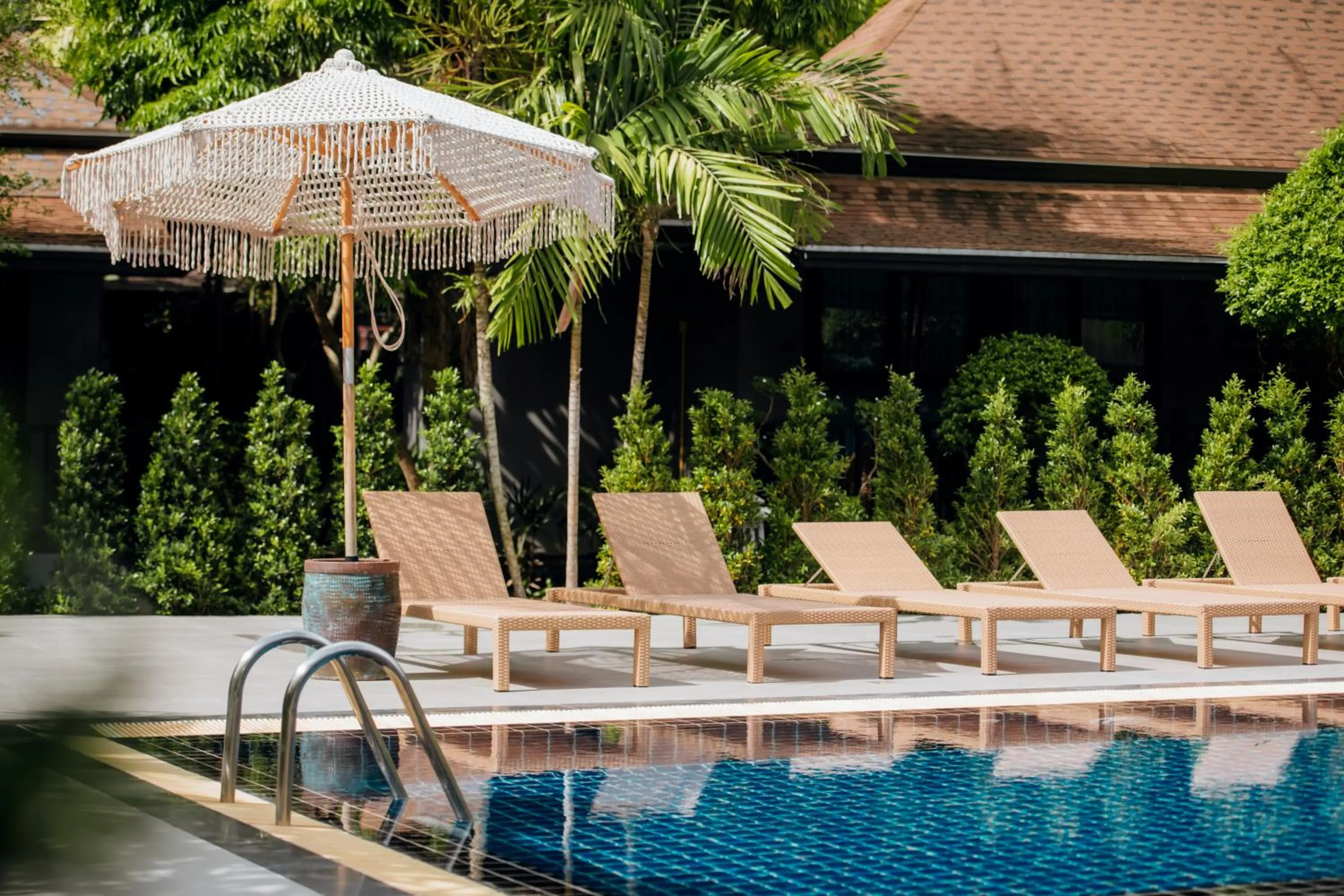 Swimming pool in Ibiza House Phi Phi