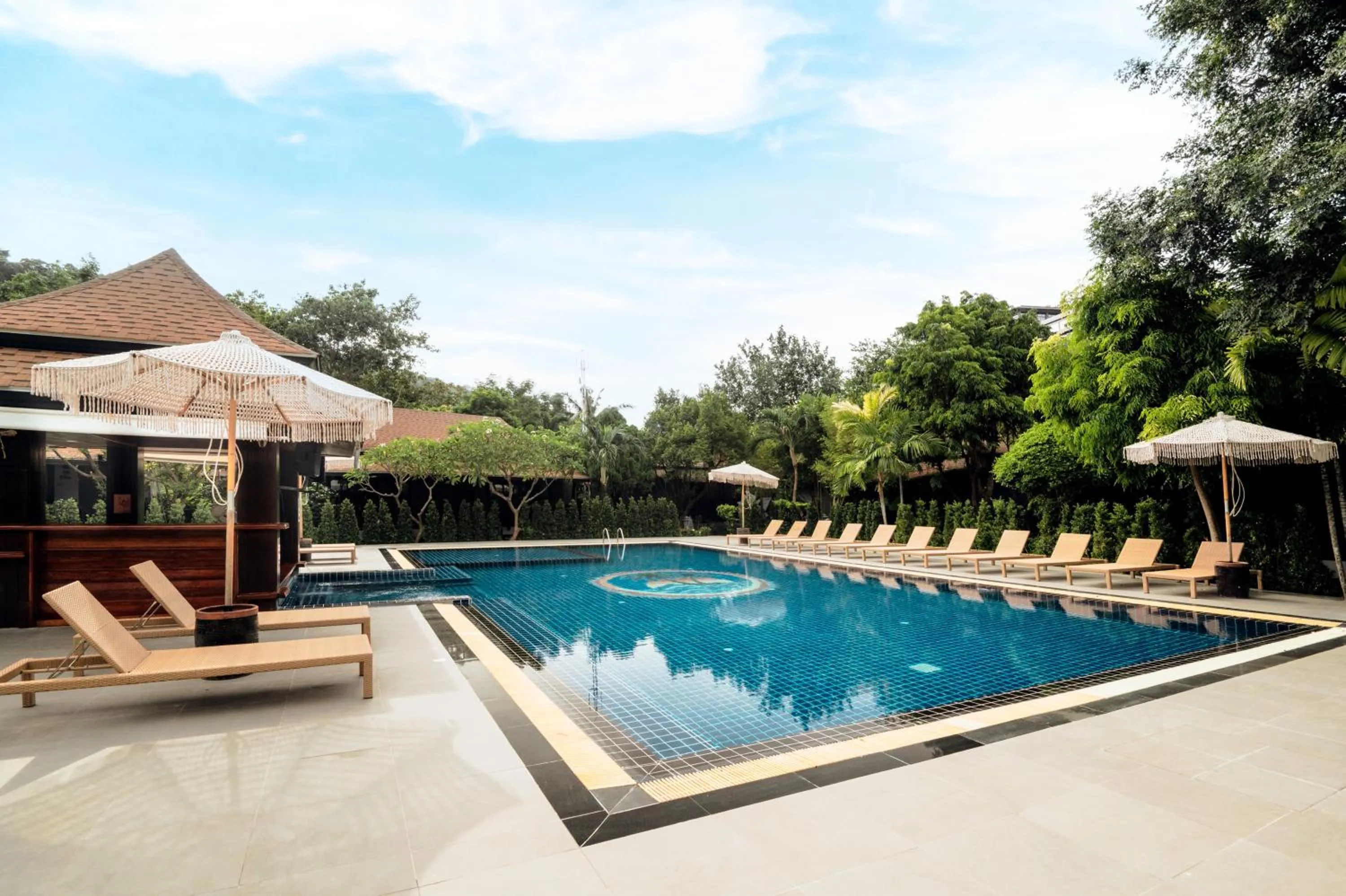 Swimming pool in Ibiza House Phi Phi