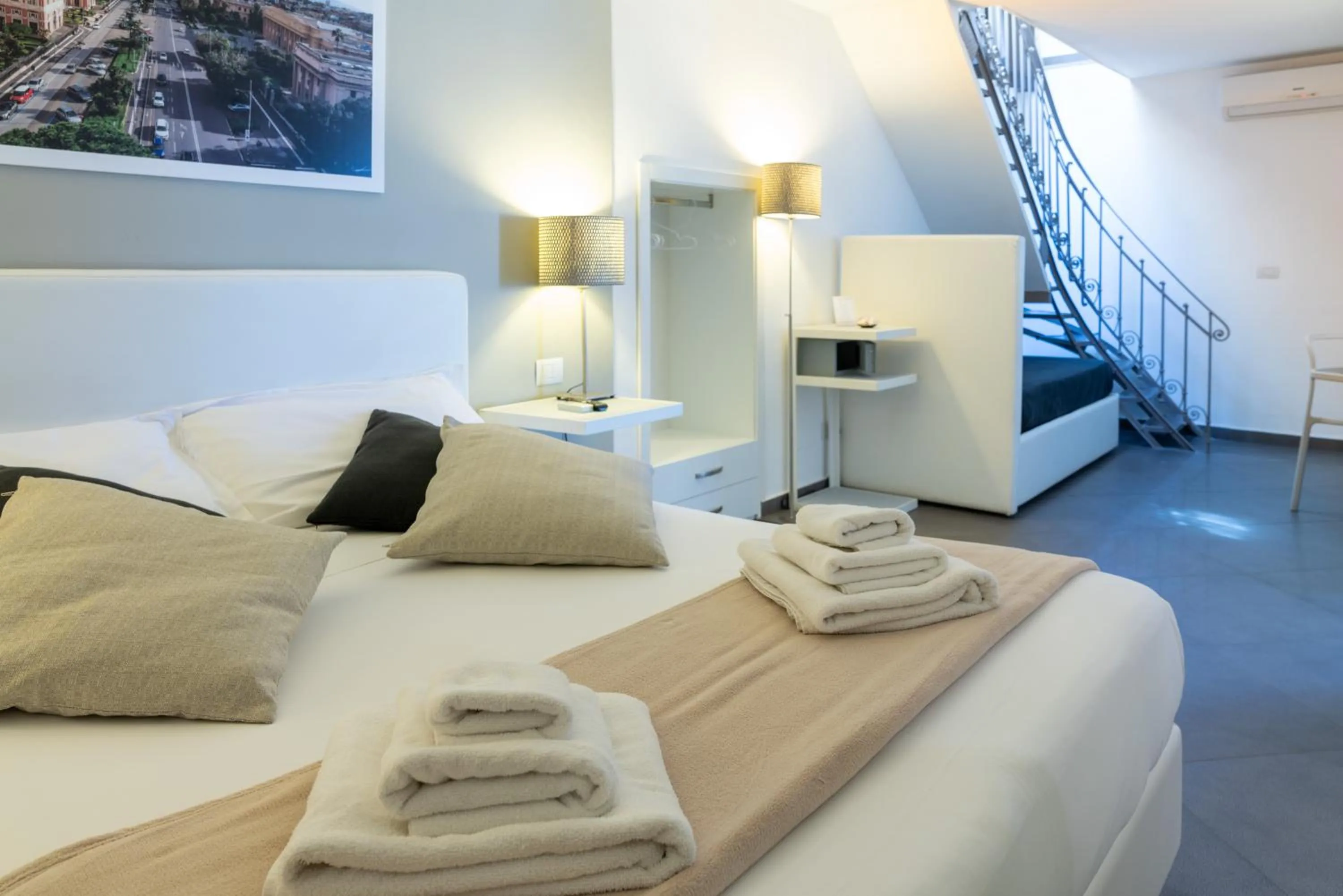 Bed in Le Stanze di Piazza Cairoli