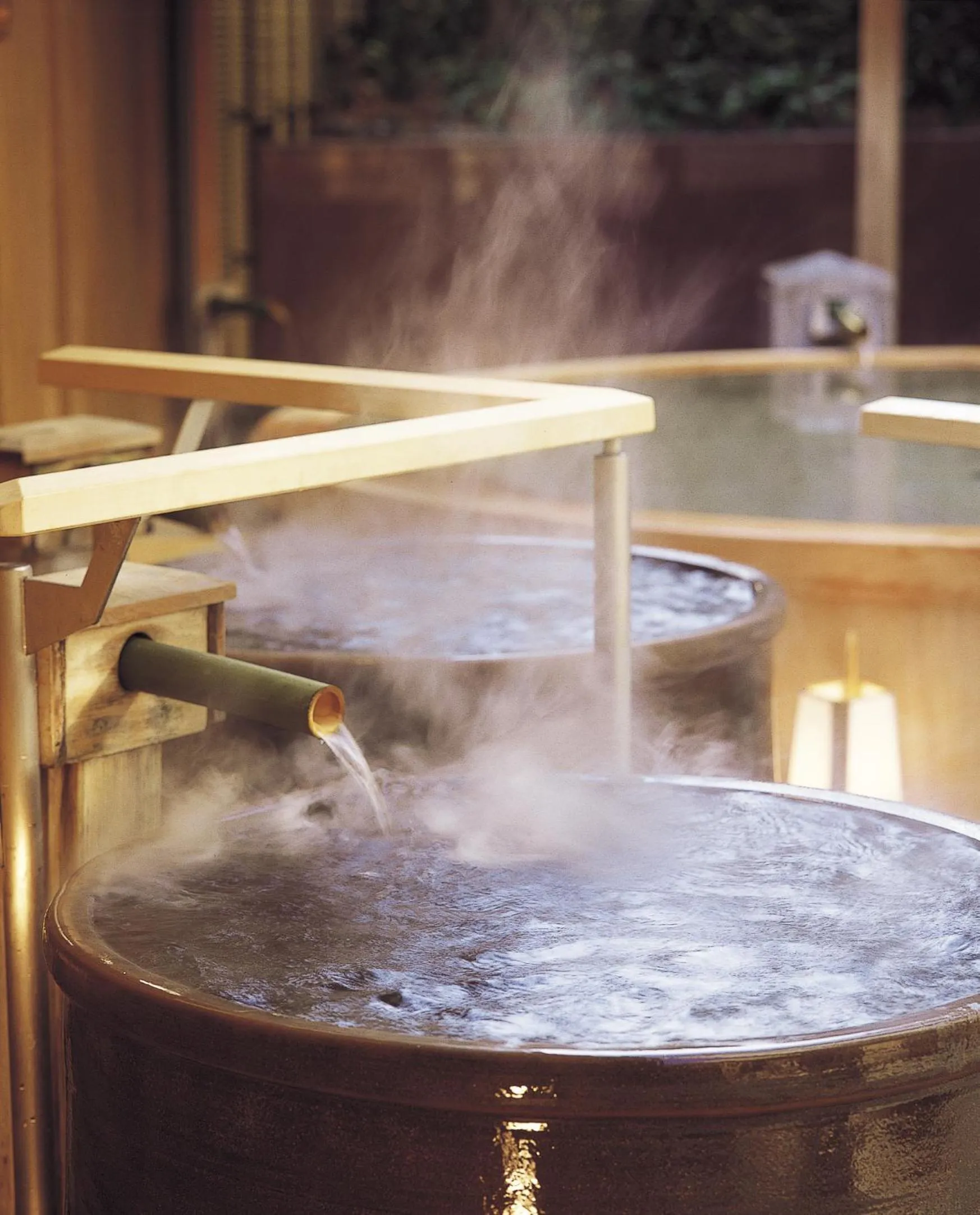 Hot Spring Bath in Yunokuni Tensyo