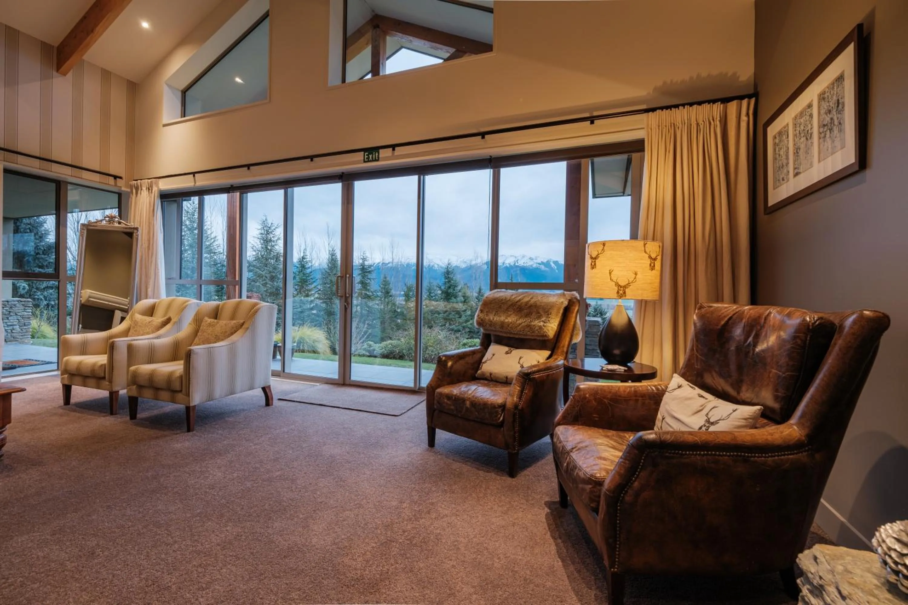 Living room in Amuri Estate Luxury Lodge