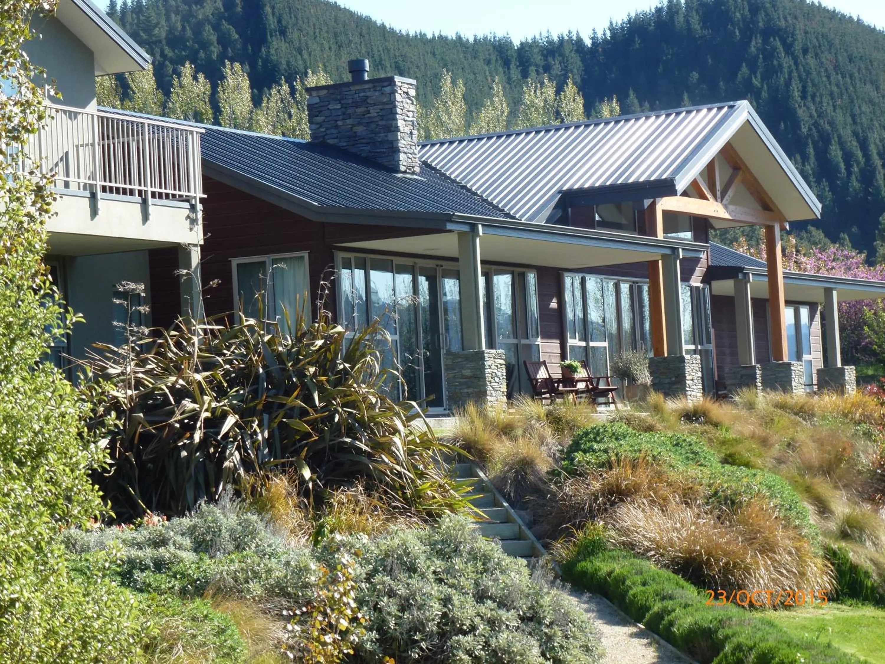 Patio in Amuri Estate Luxury Lodge