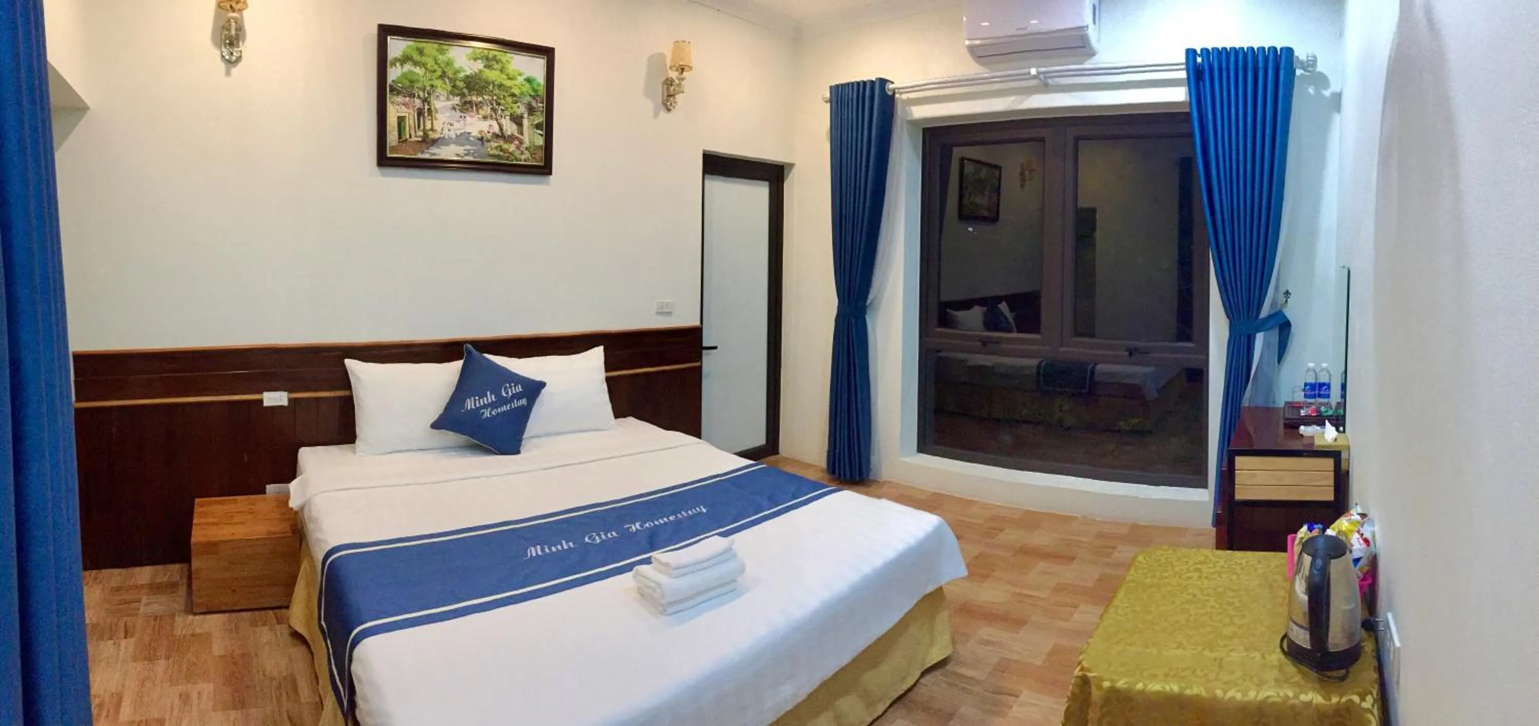 Bed in Tam Coc Minh Gia Homestay