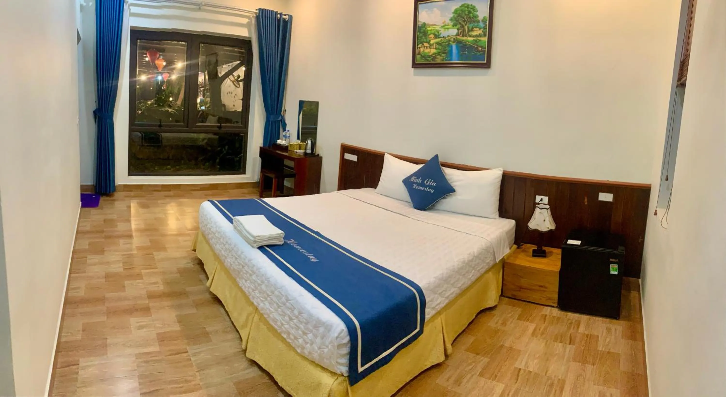 Bed in Tam Coc Minh Gia Homestay