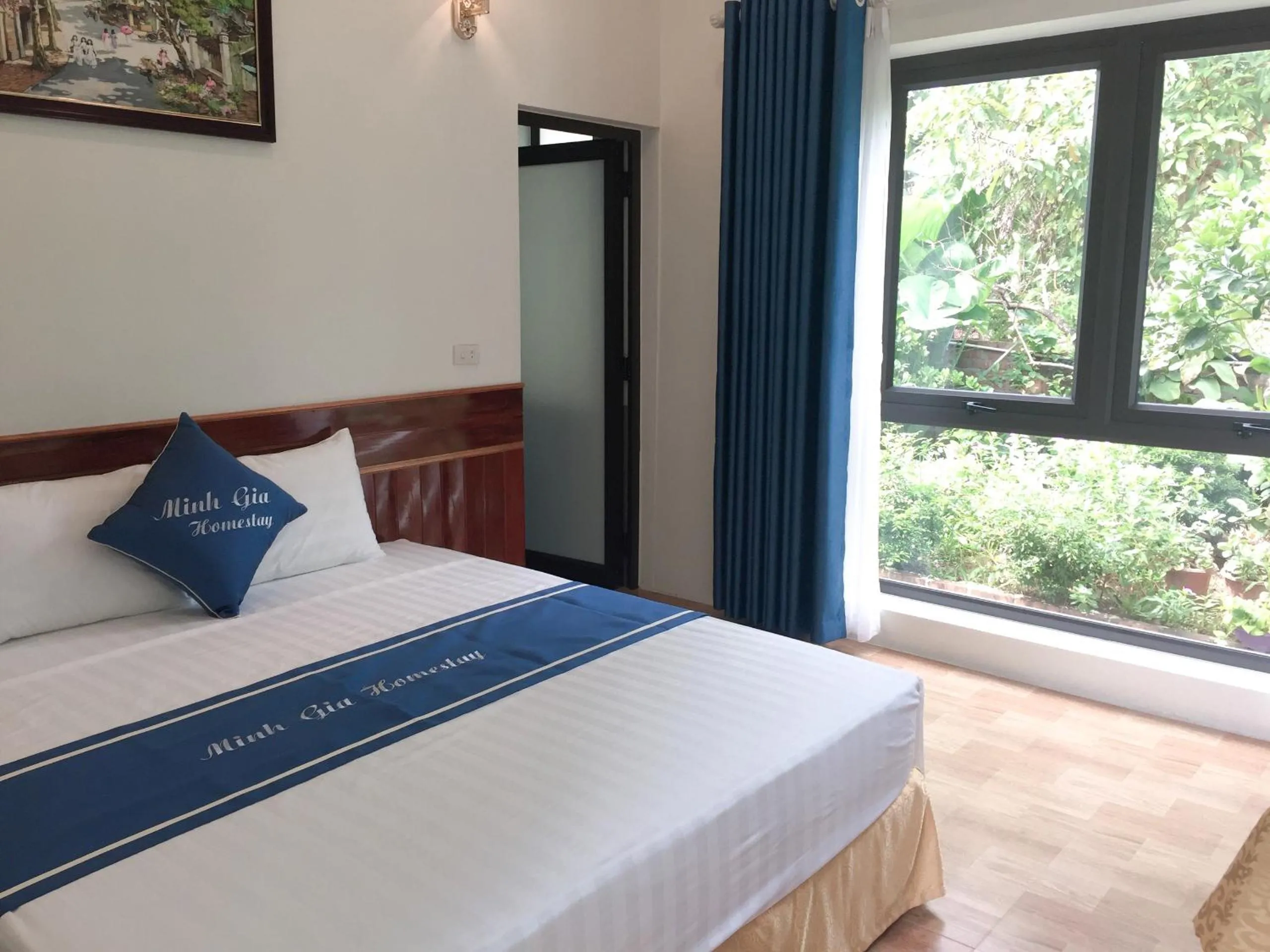 Bed in Tam Coc Minh Gia Homestay