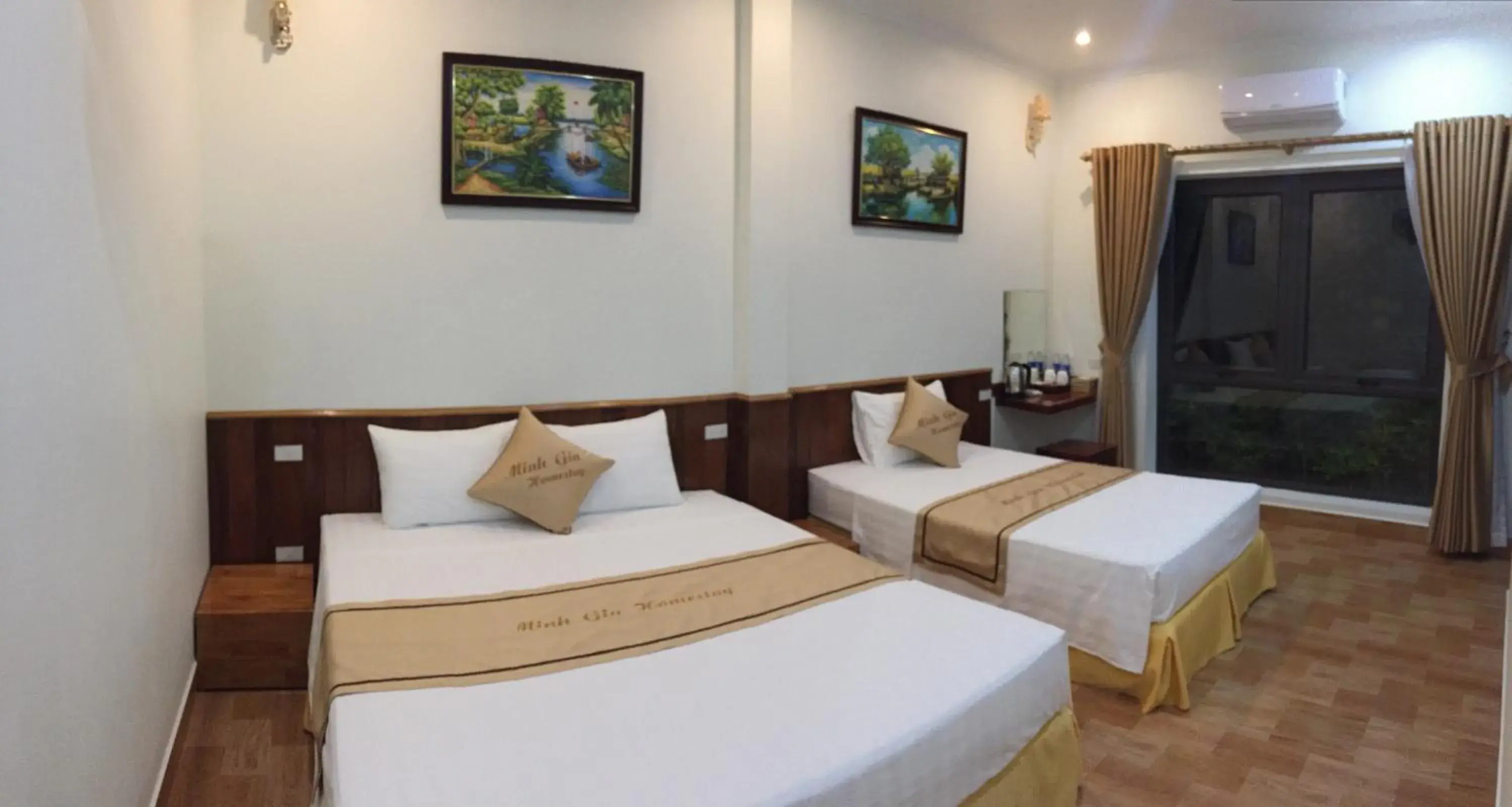 Triple Room with Garden View in Tam Coc Minh Gia Homestay Triple Room with Garden View in Tam Coc Minh Gia Homestay