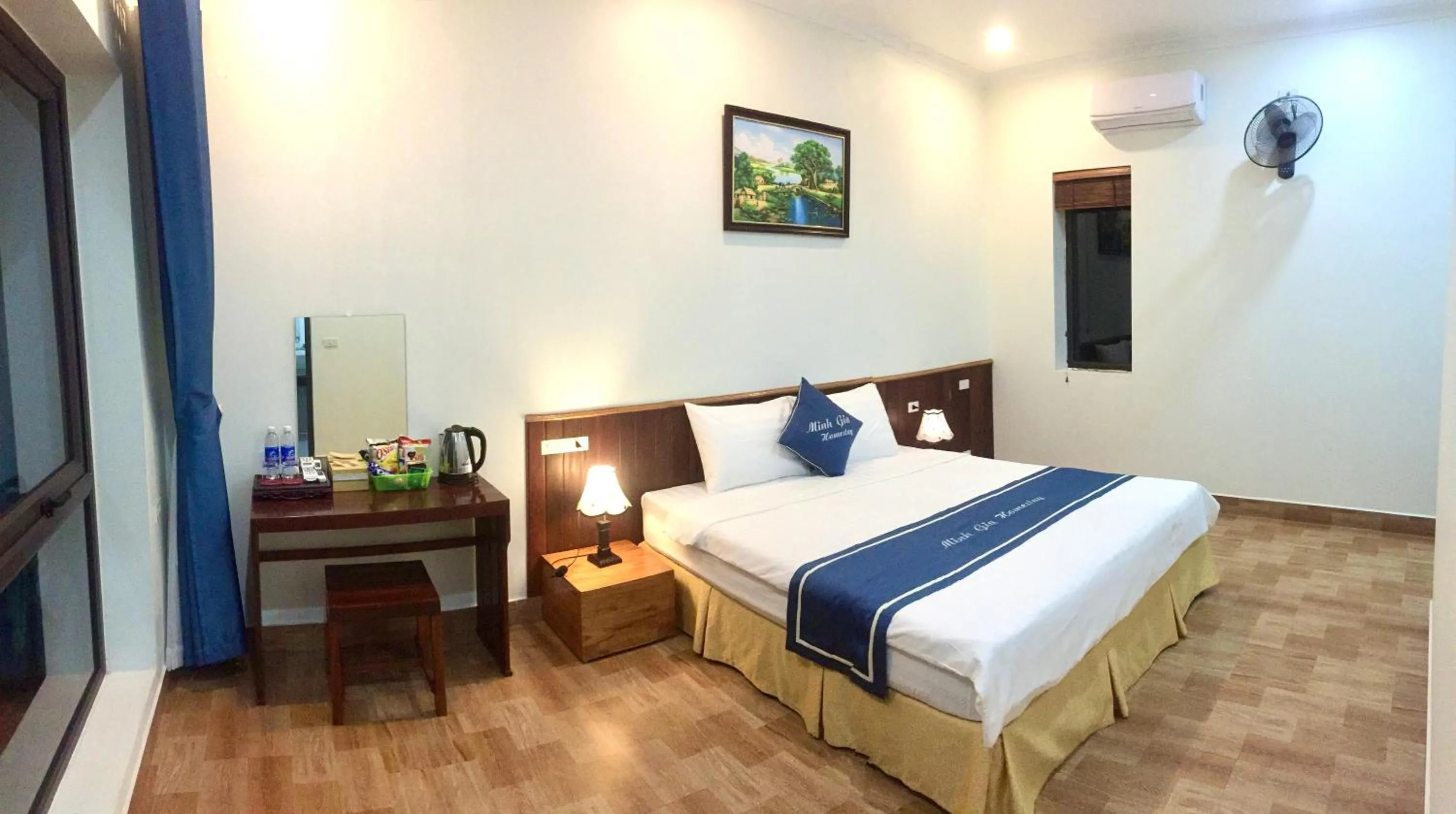 Bed in Tam Coc Minh Gia Homestay