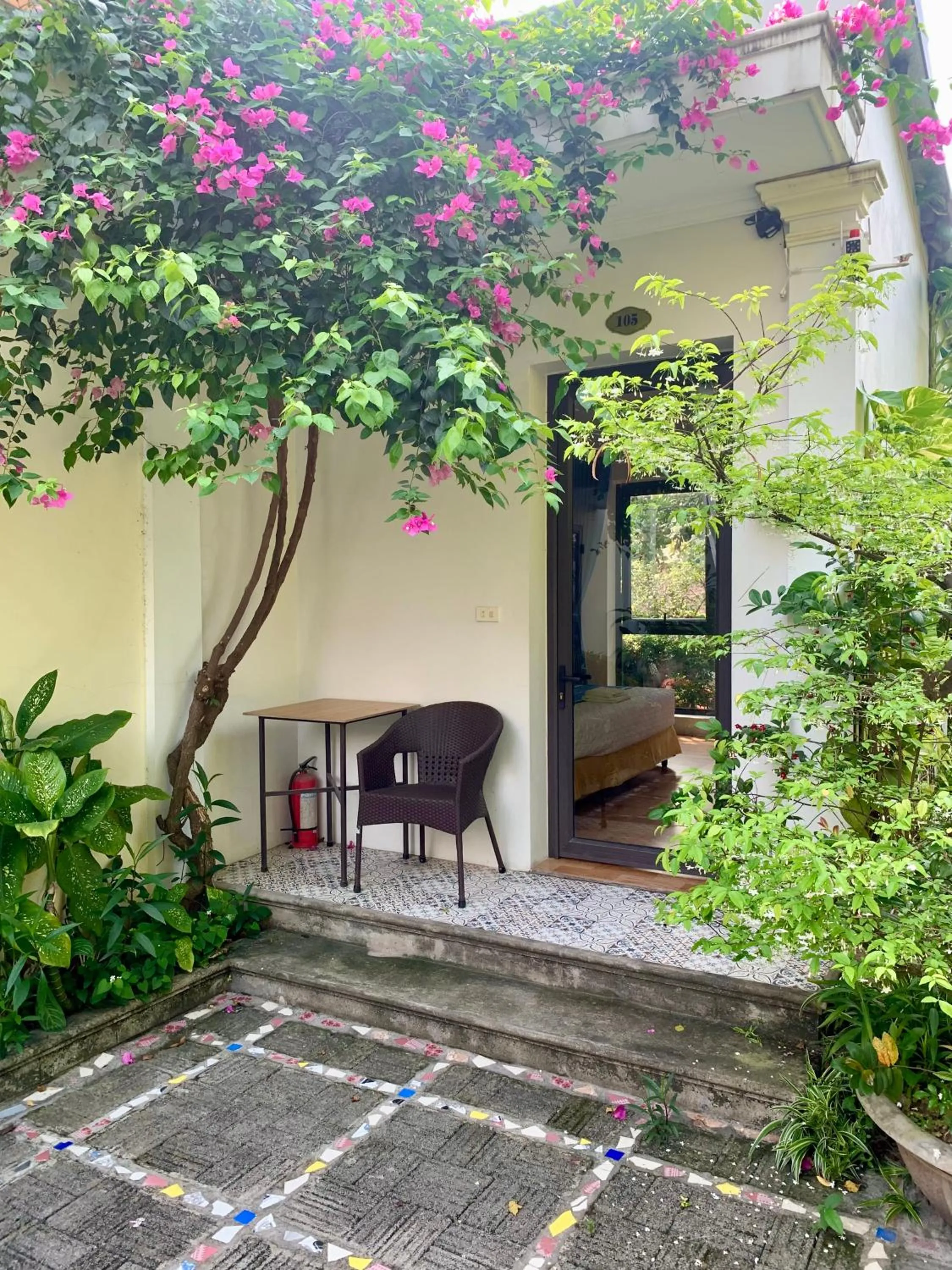 Patio in Tam Coc Minh Gia Homestay