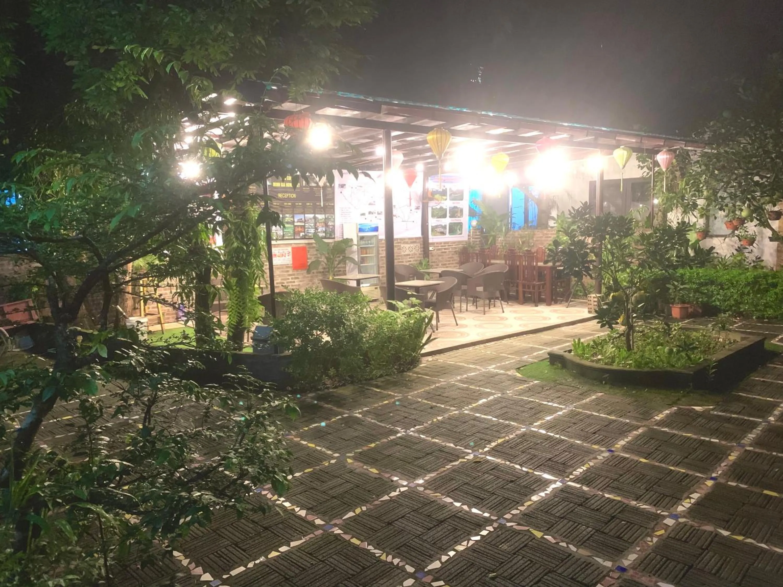 Patio in Tam Coc Minh Gia Homestay