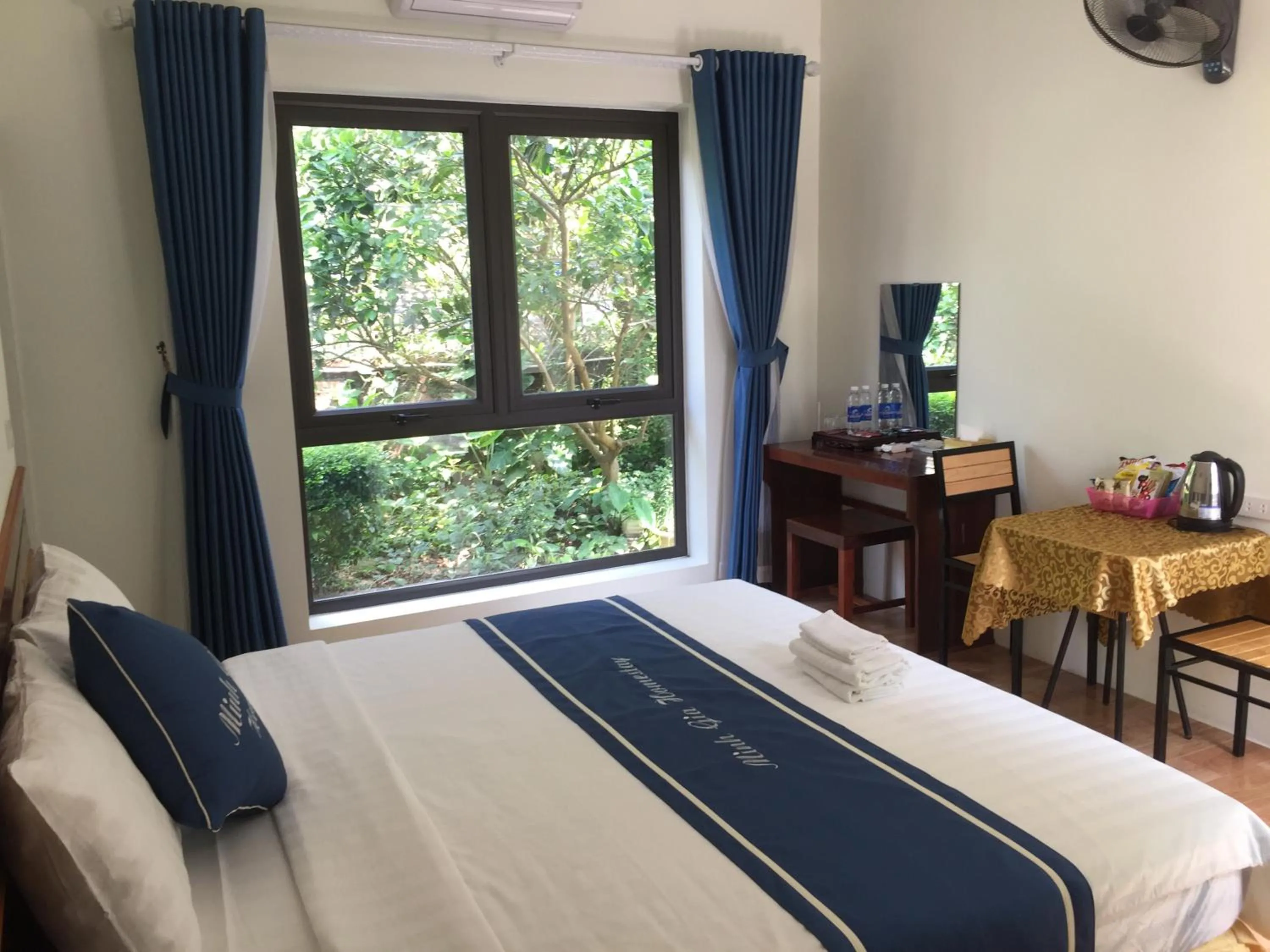 Bed in Tam Coc Minh Gia Homestay