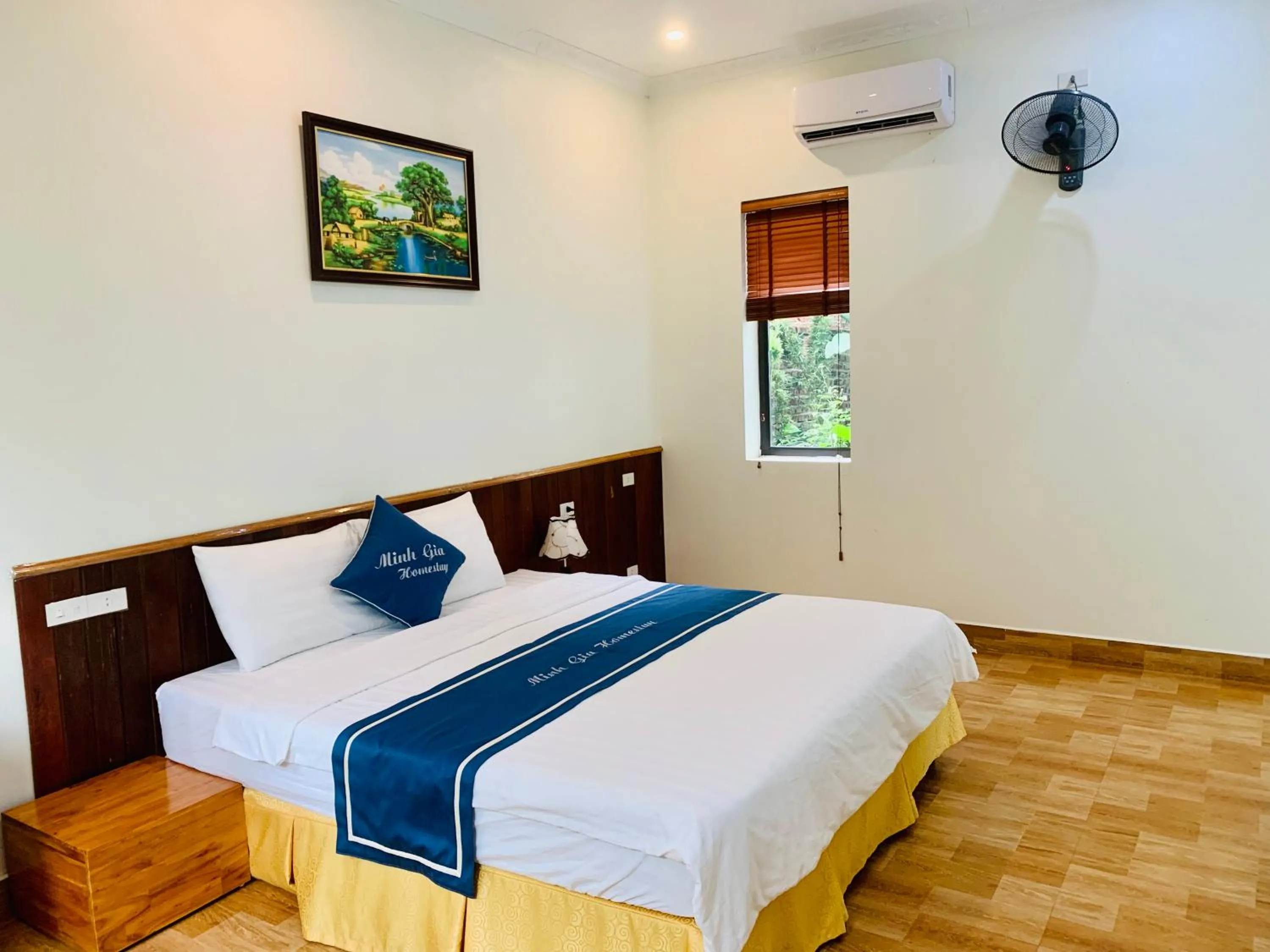 Bed in Tam Coc Minh Gia Homestay