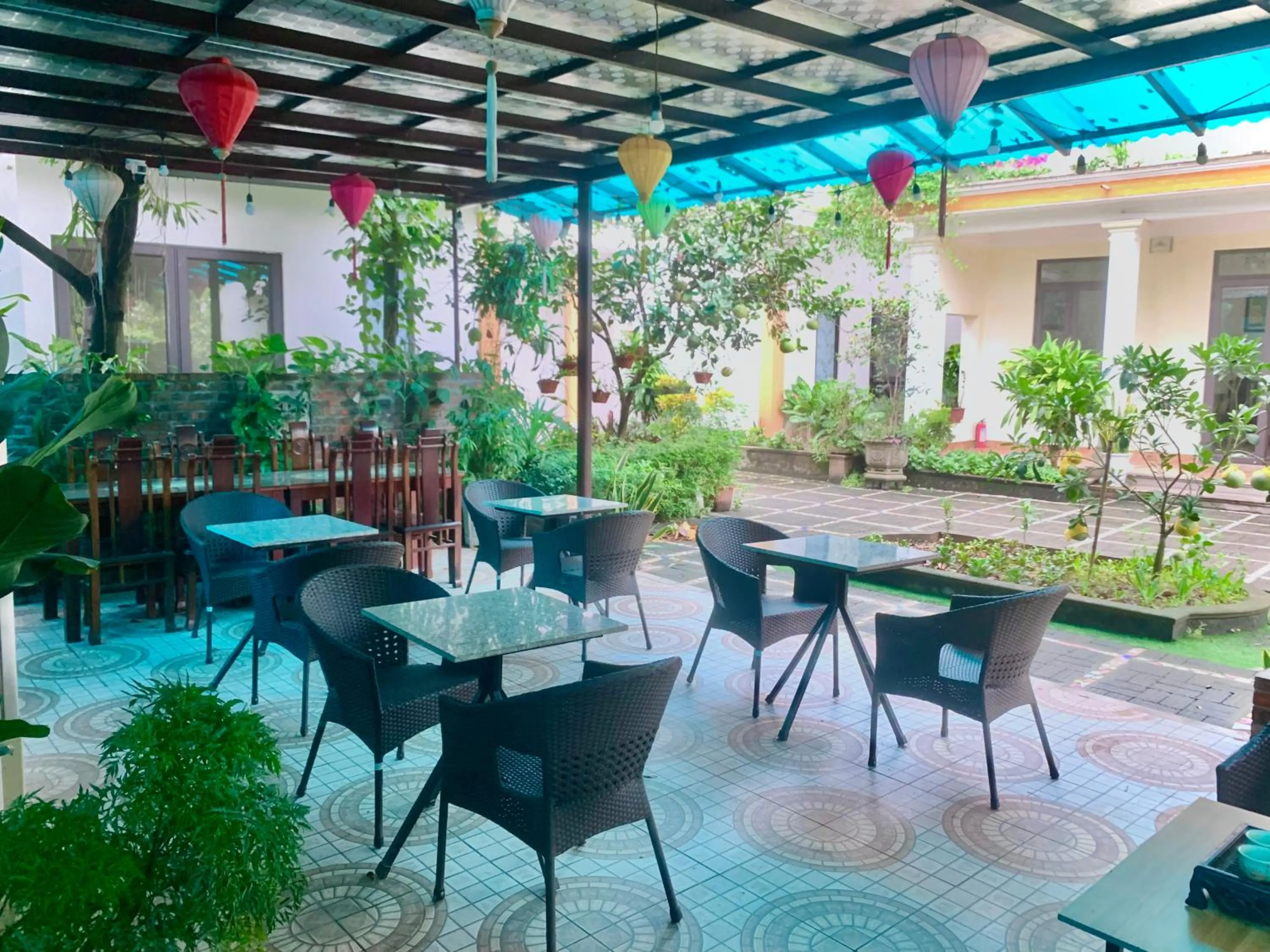 Patio in Tam Coc Minh Gia Homestay