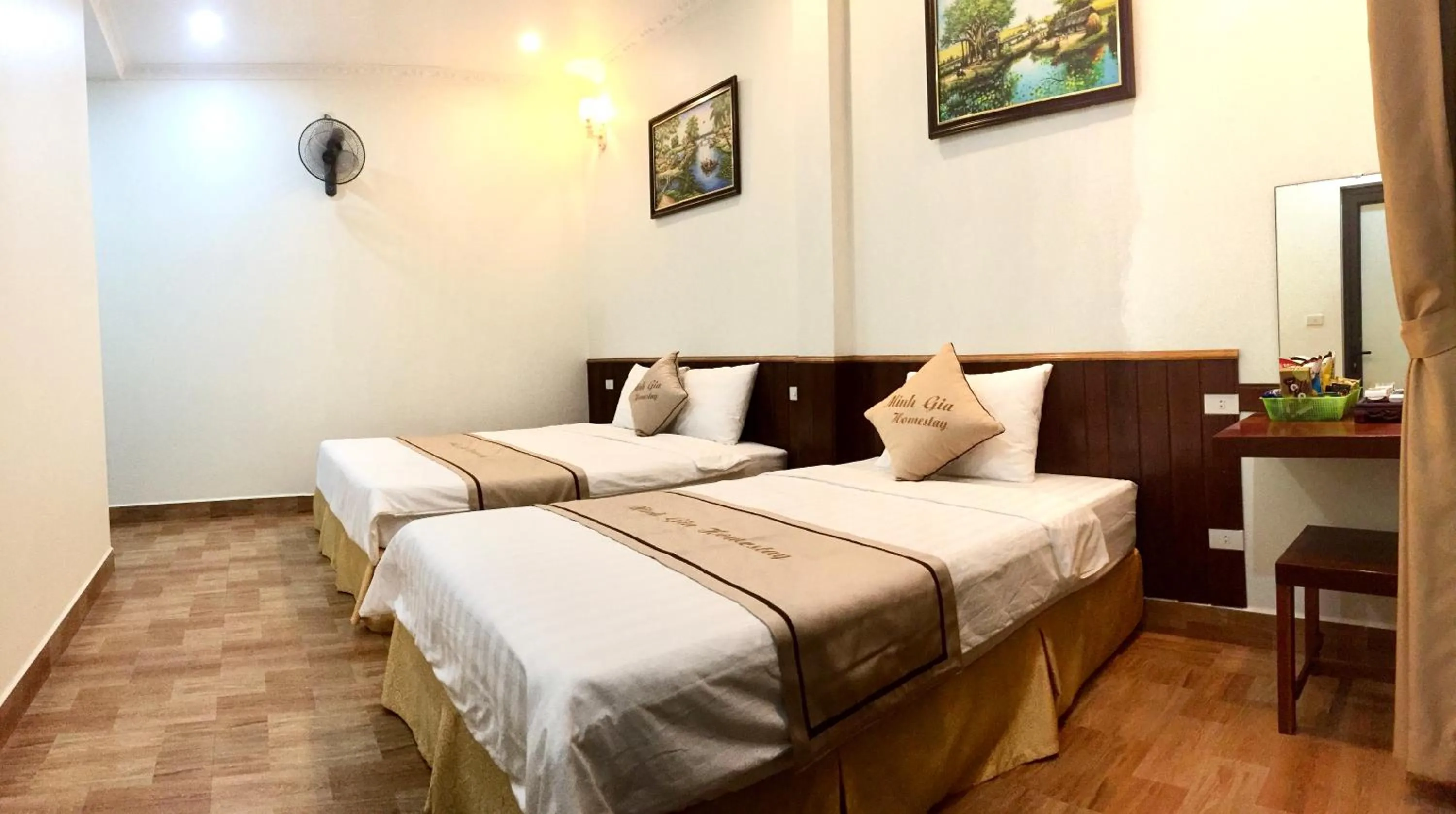 Photo of the whole room, Bed in Tam Coc Minh Gia Homestay