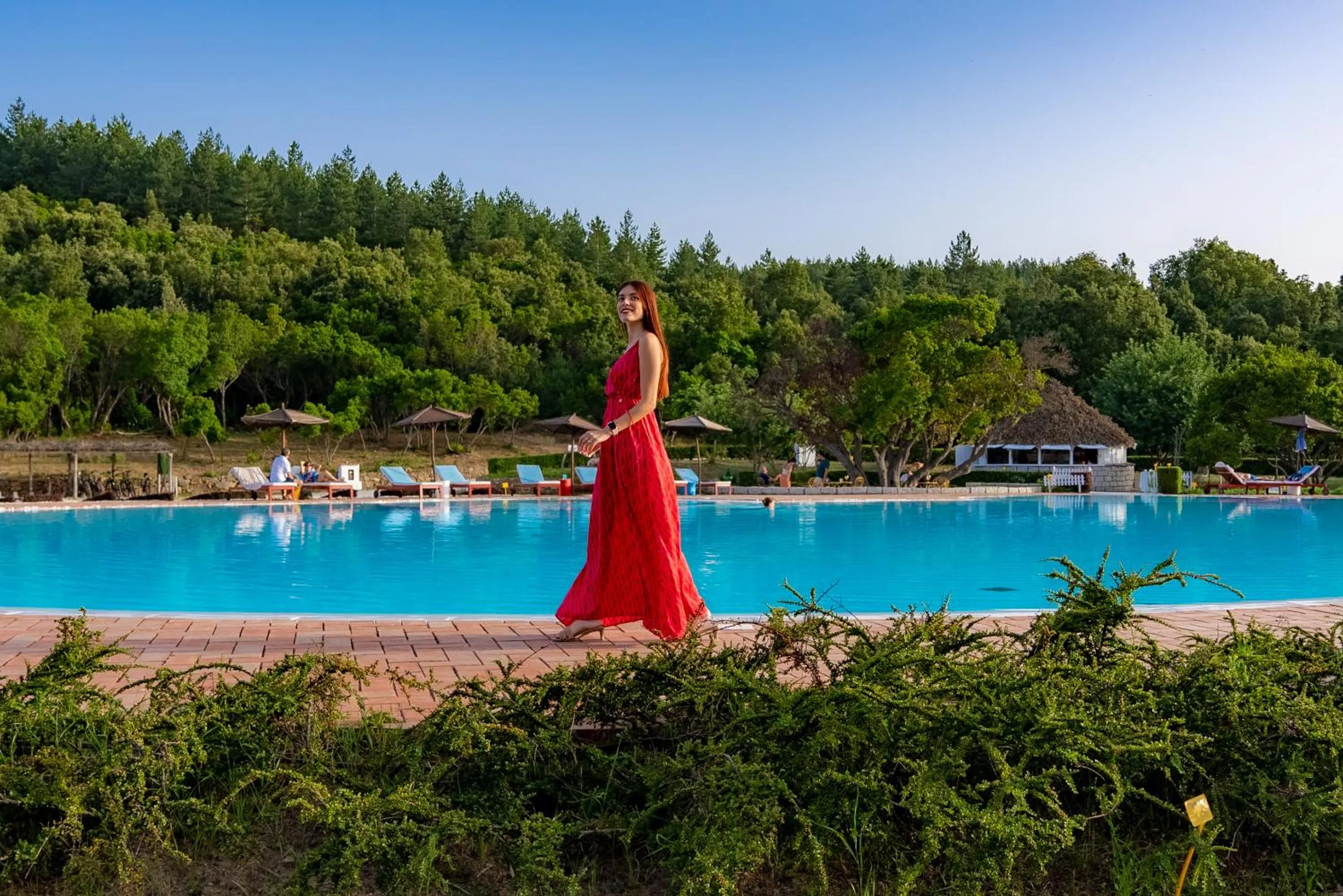 Swimming pool in HOTEL ORLANDO Sardegna