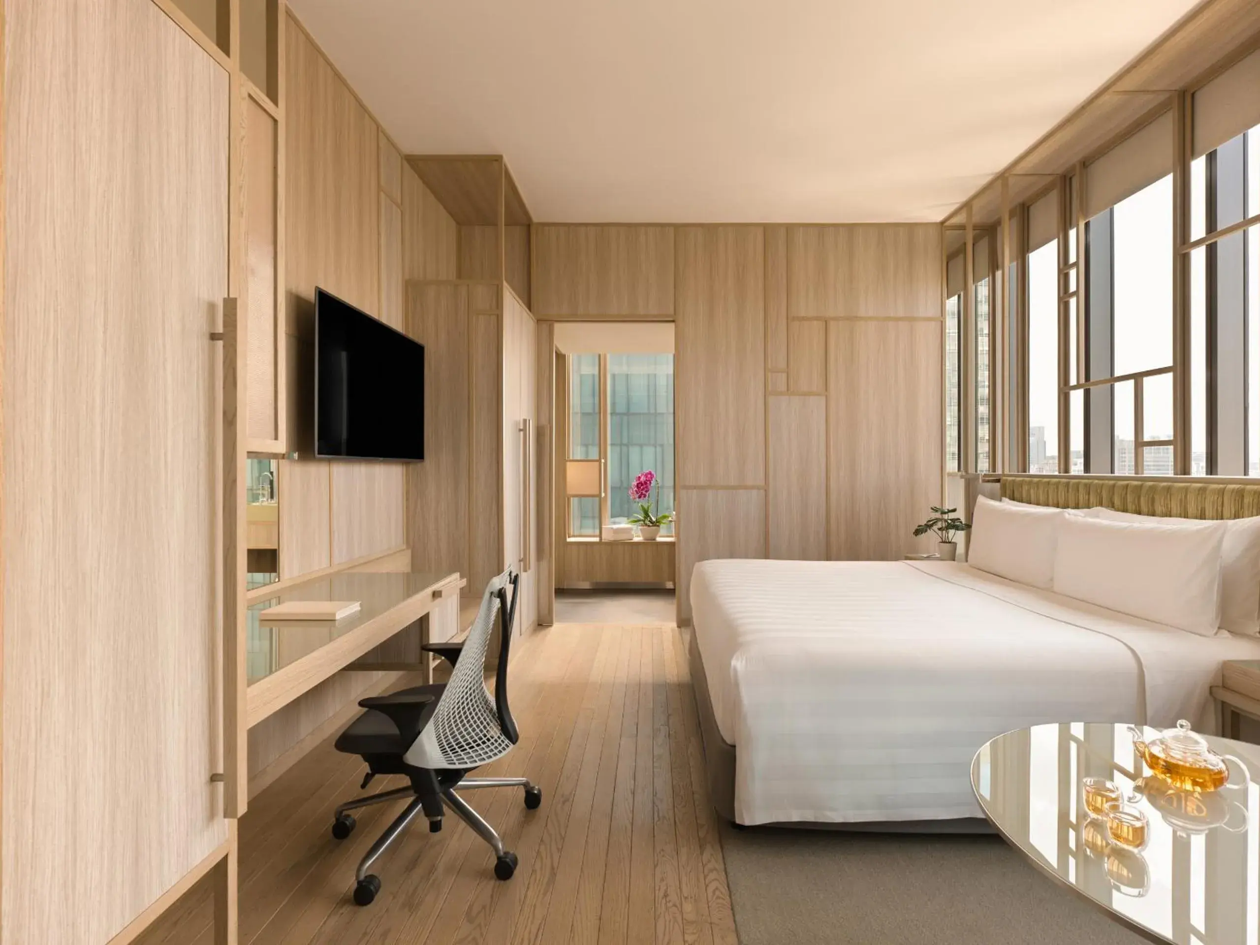 Bed in PARKROYAL COLLECTION Pickering, Singapore Bed in PARKROYAL COLLECTION Pickering, Singapore