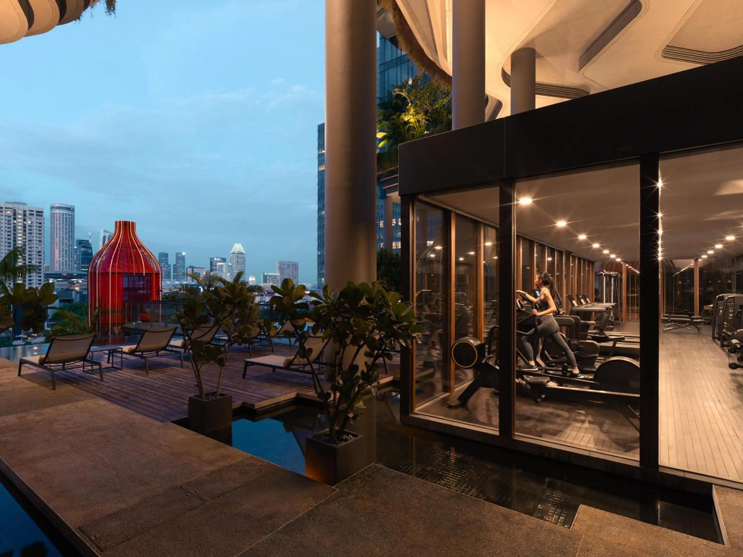 View (from property/room) in PARKROYAL COLLECTION Pickering, Singapore