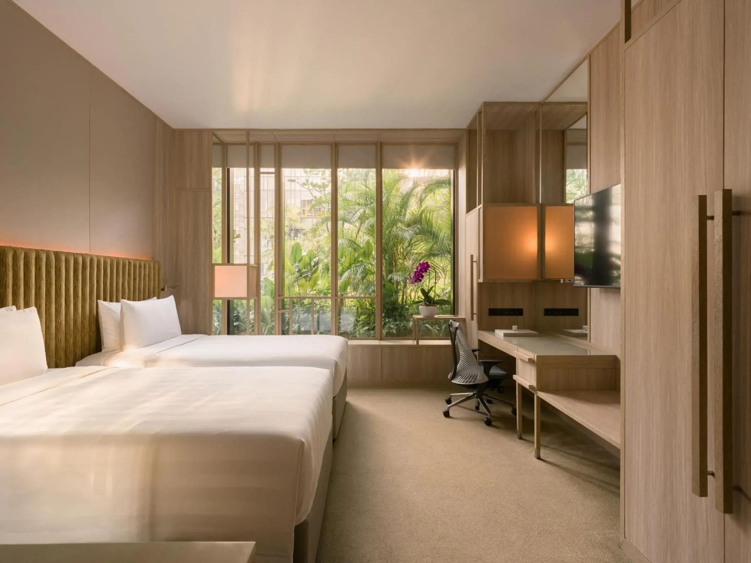 Bed in PARKROYAL COLLECTION Pickering, Singapore Bed in PARKROYAL COLLECTION Pickering, Singapore