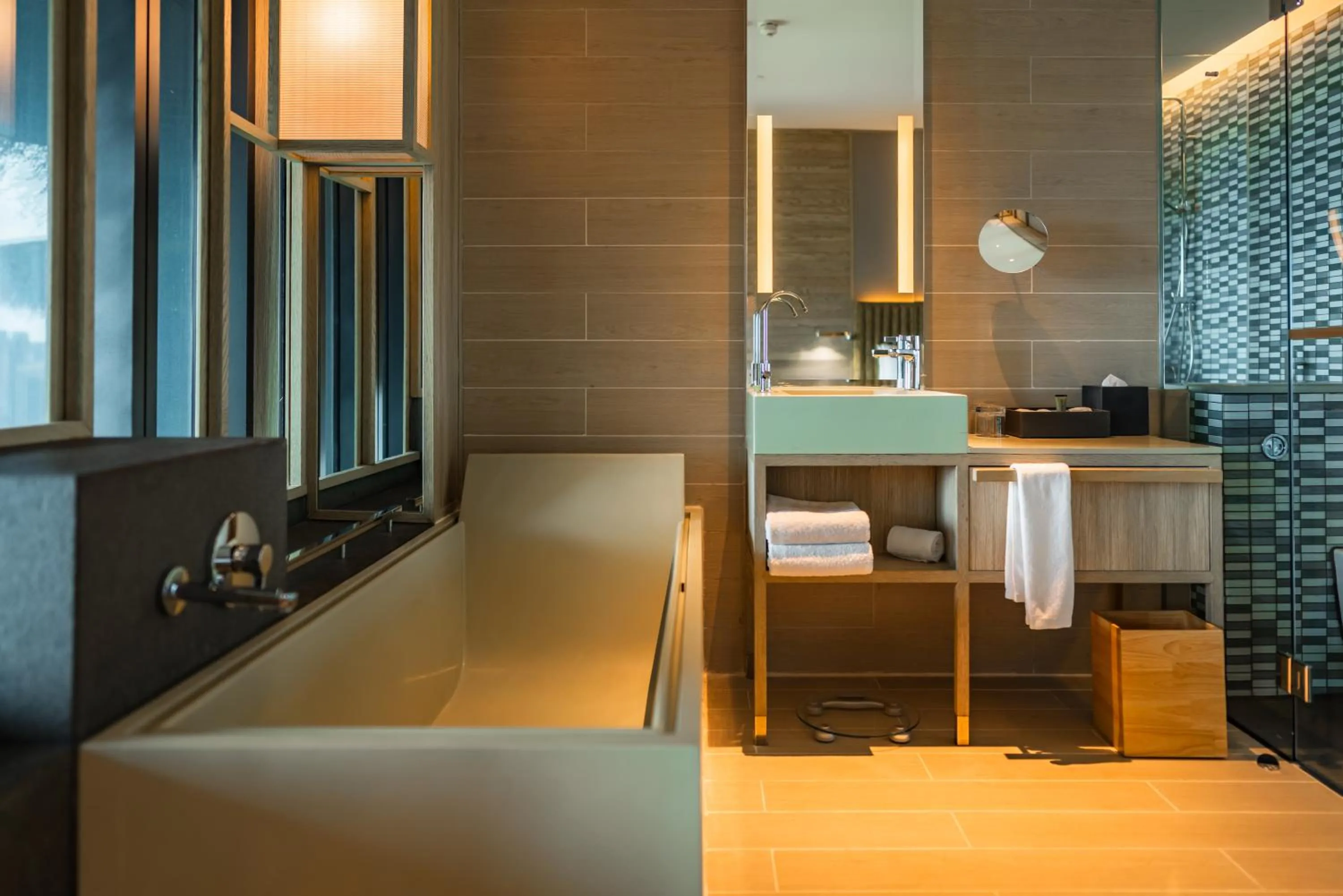 Bath in PARKROYAL COLLECTION Pickering, Singapore