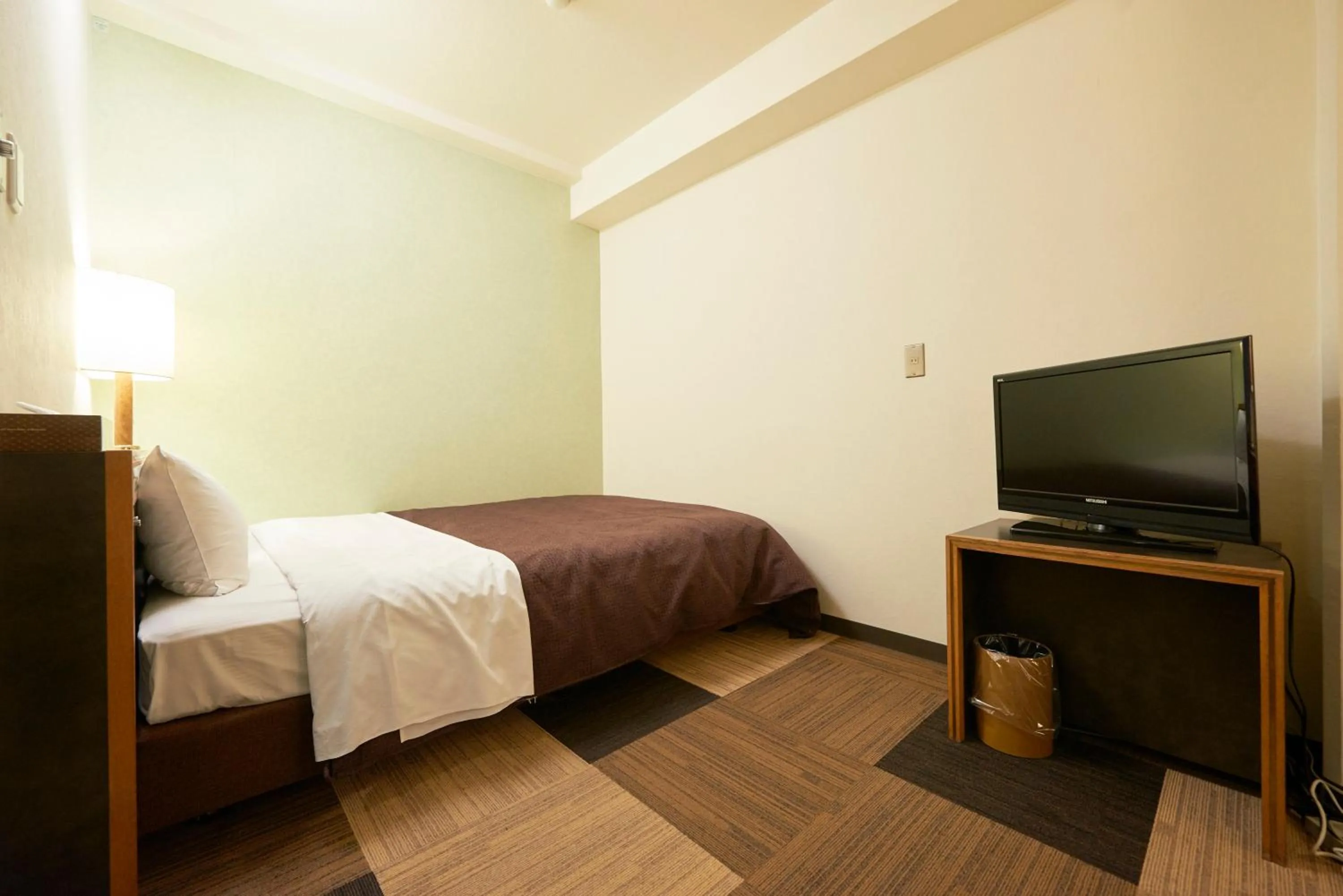 Bed in Select inn Iwaki Ekimae