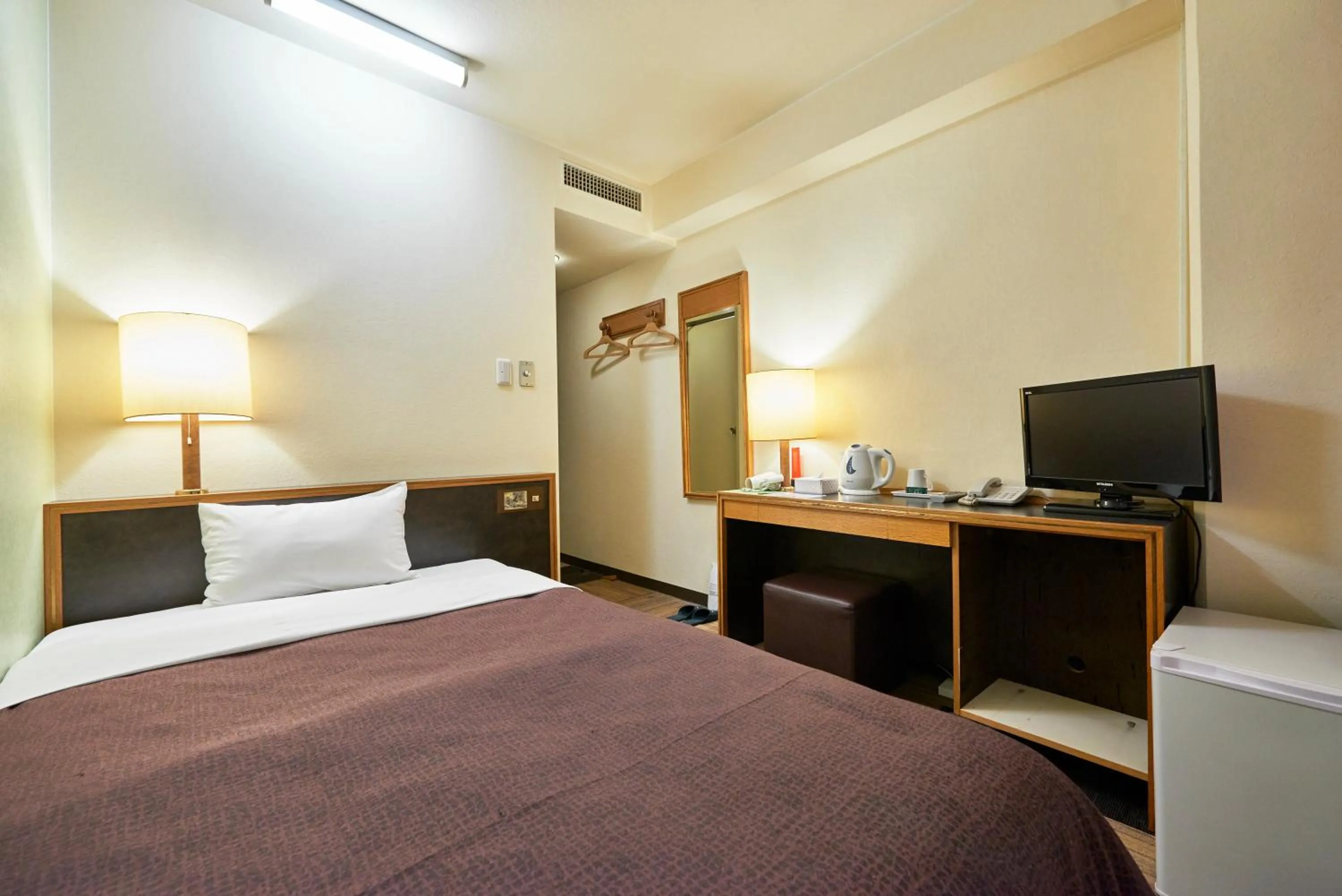 Bed in Select inn Iwaki Ekimae