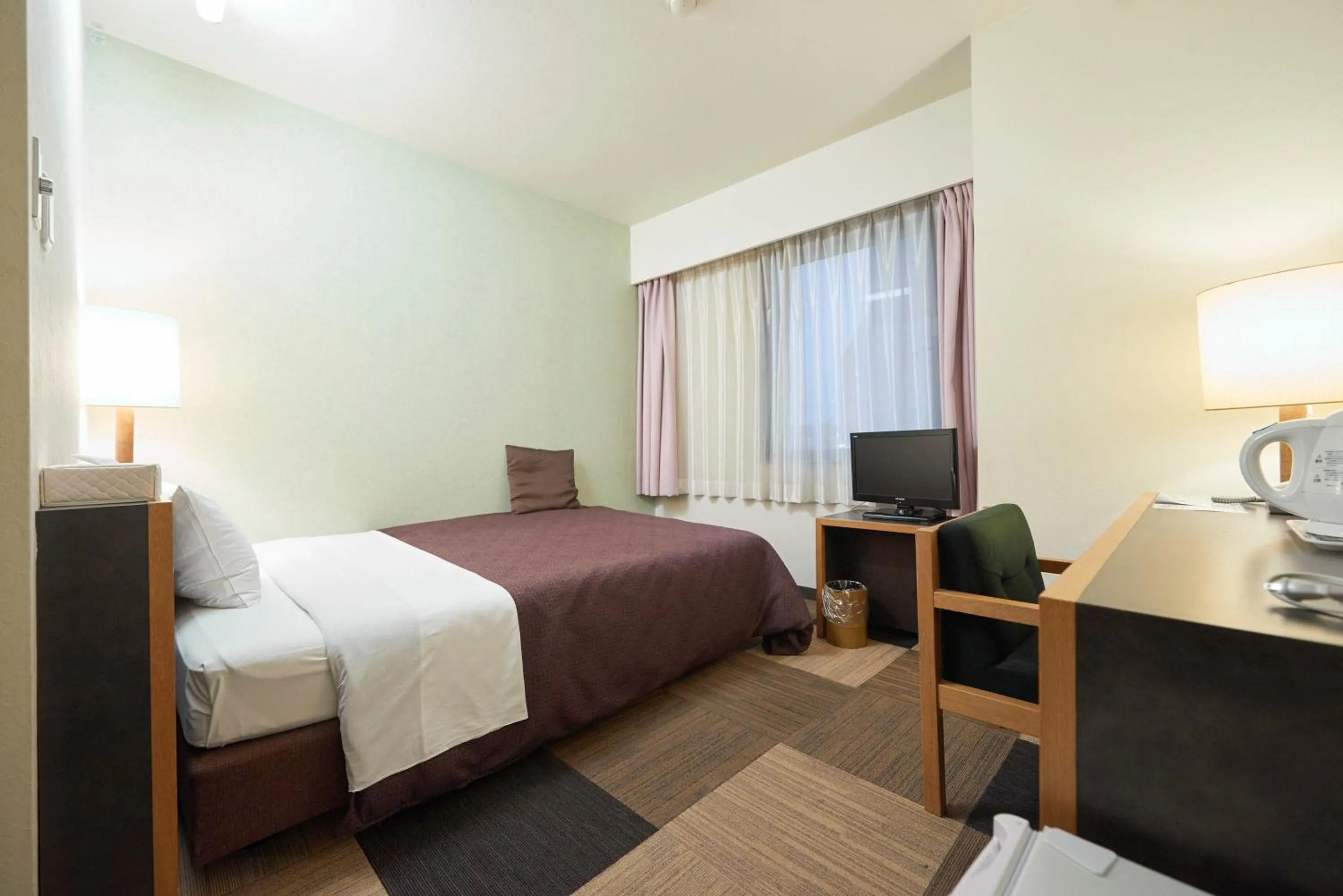 Bed in Select inn Iwaki Ekimae