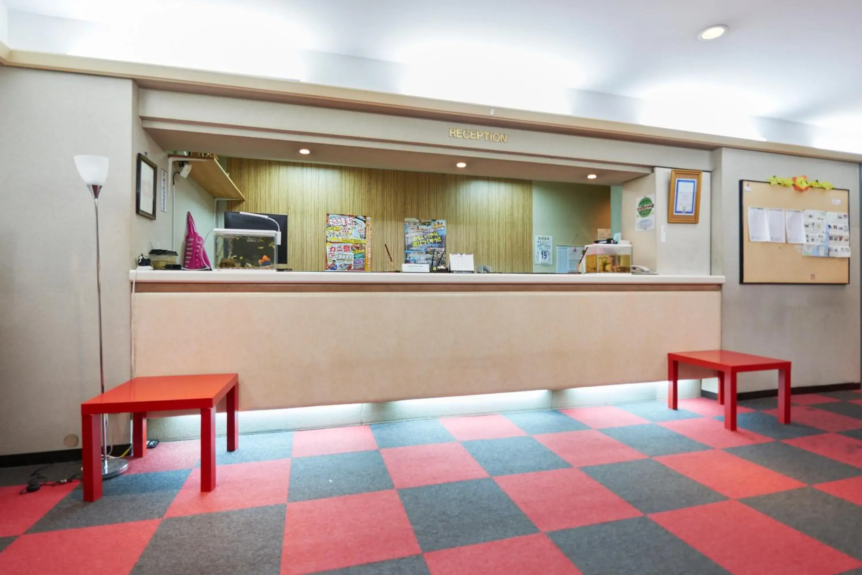 Lobby or reception in Select inn Iwaki Ekimae Lobby or reception in Select inn Iwaki Ekimae