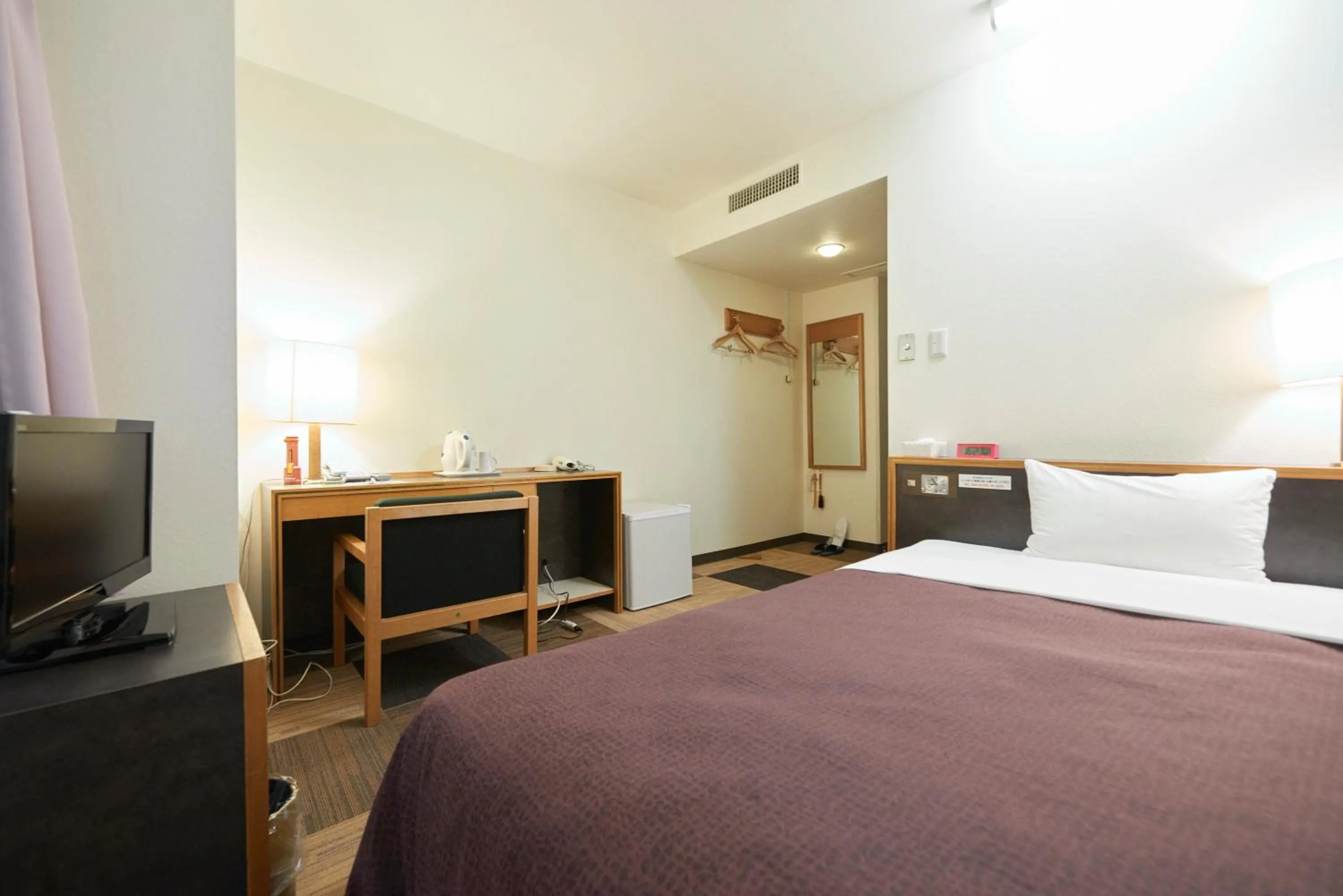 Bed in Select inn Iwaki Ekimae