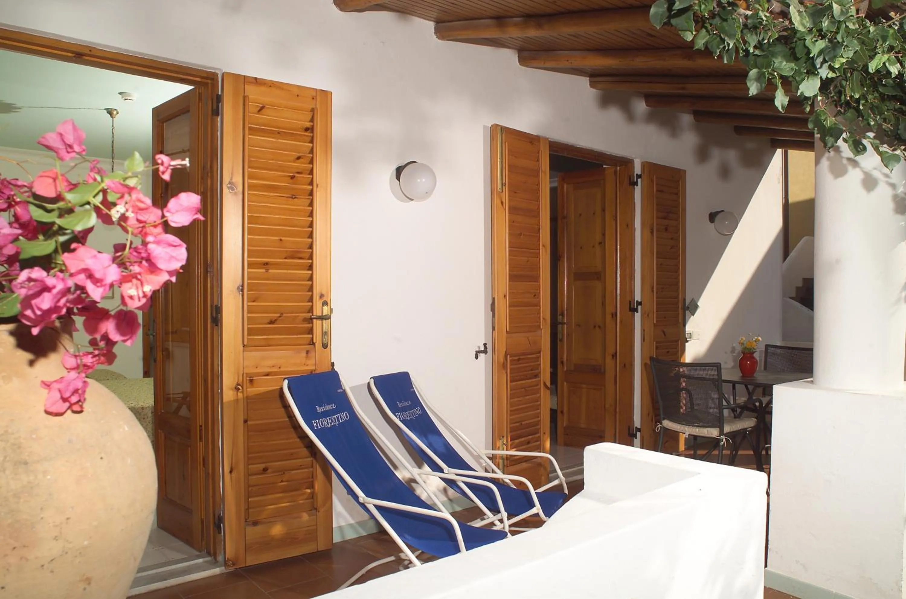 Balcony/Terrace in Residence Hotel Villa Fiorentino