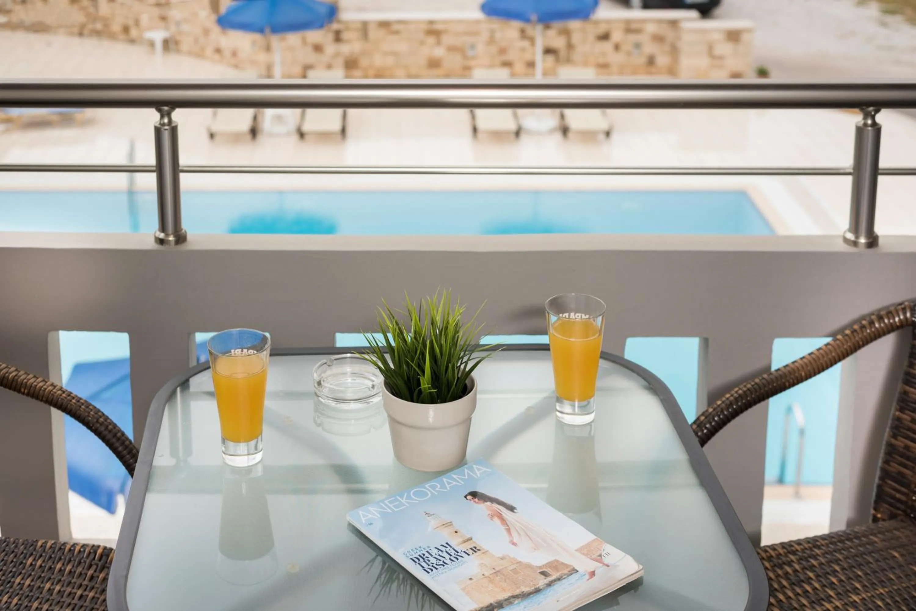Balcony/Terrace in IRINI STALOS Apartments