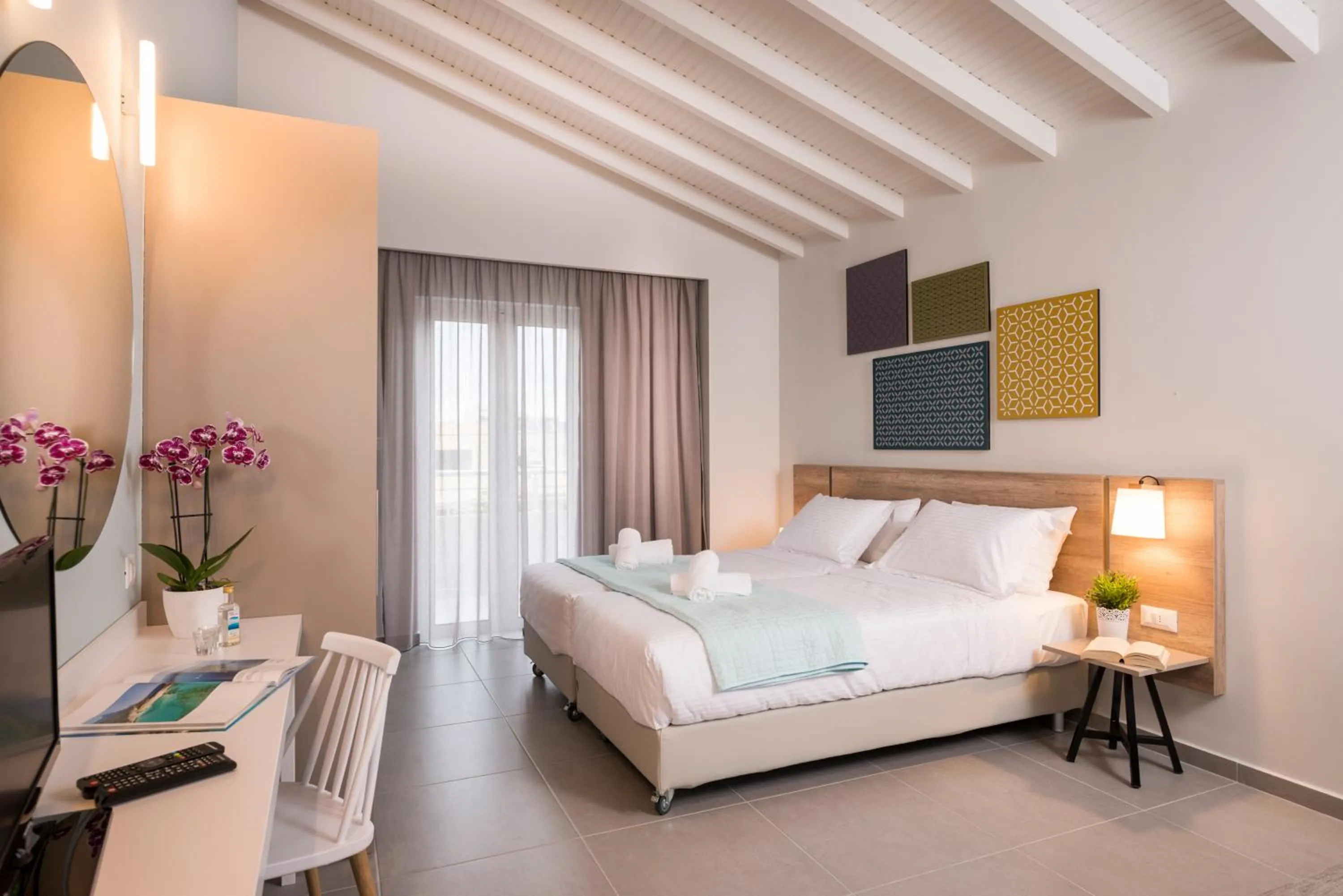 Photo of the whole room, Bed in IRINI STALOS Apartments