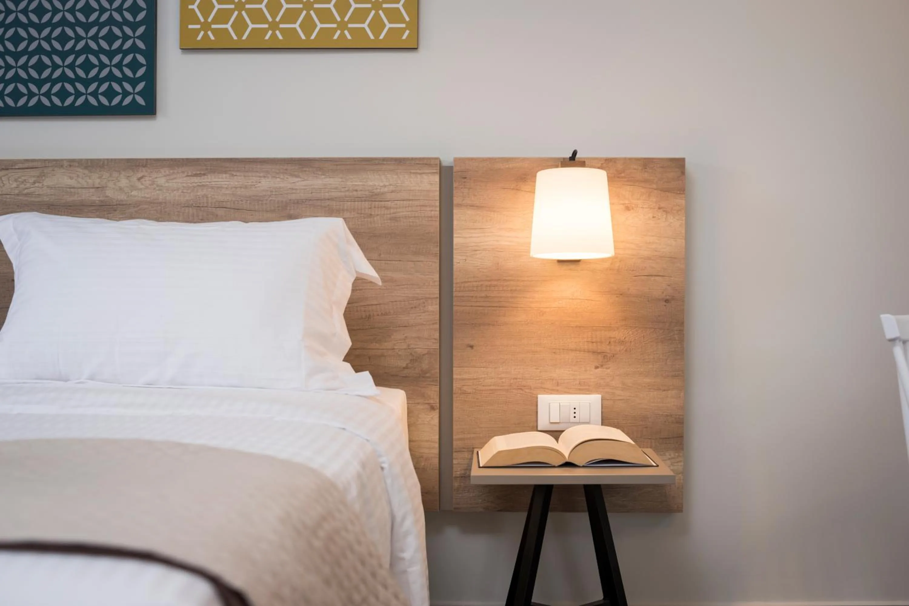 Decorative detail, Bed in IRINI STALOS Apartments