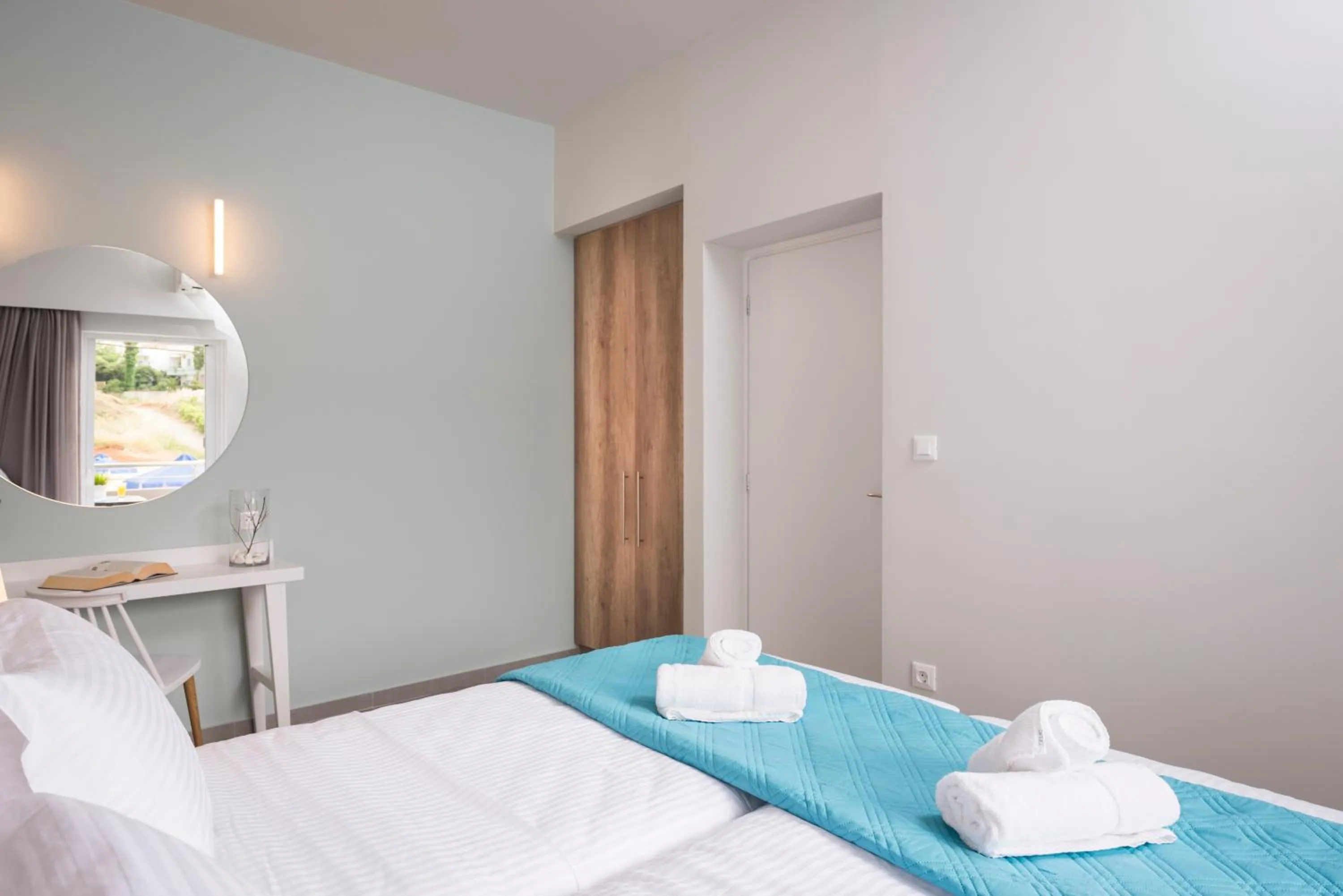 Photo of the whole room, Bed in IRINI STALOS Apartments