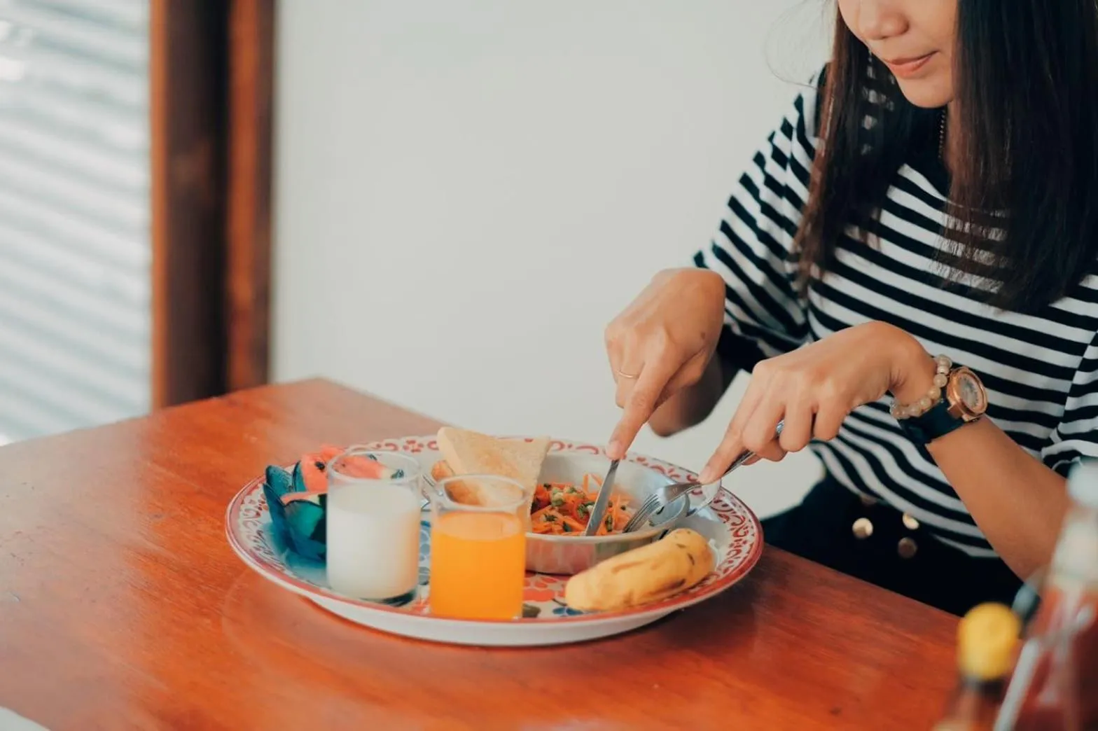 Breakfast in MORN-ING HOSTEL