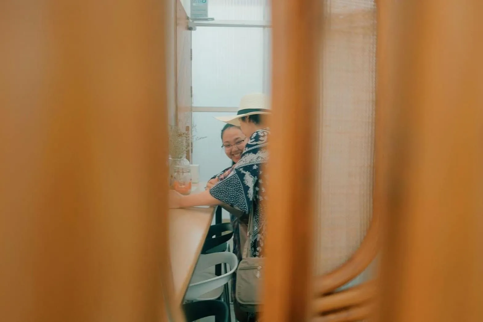 group of guests in MORN-ING HOSTEL