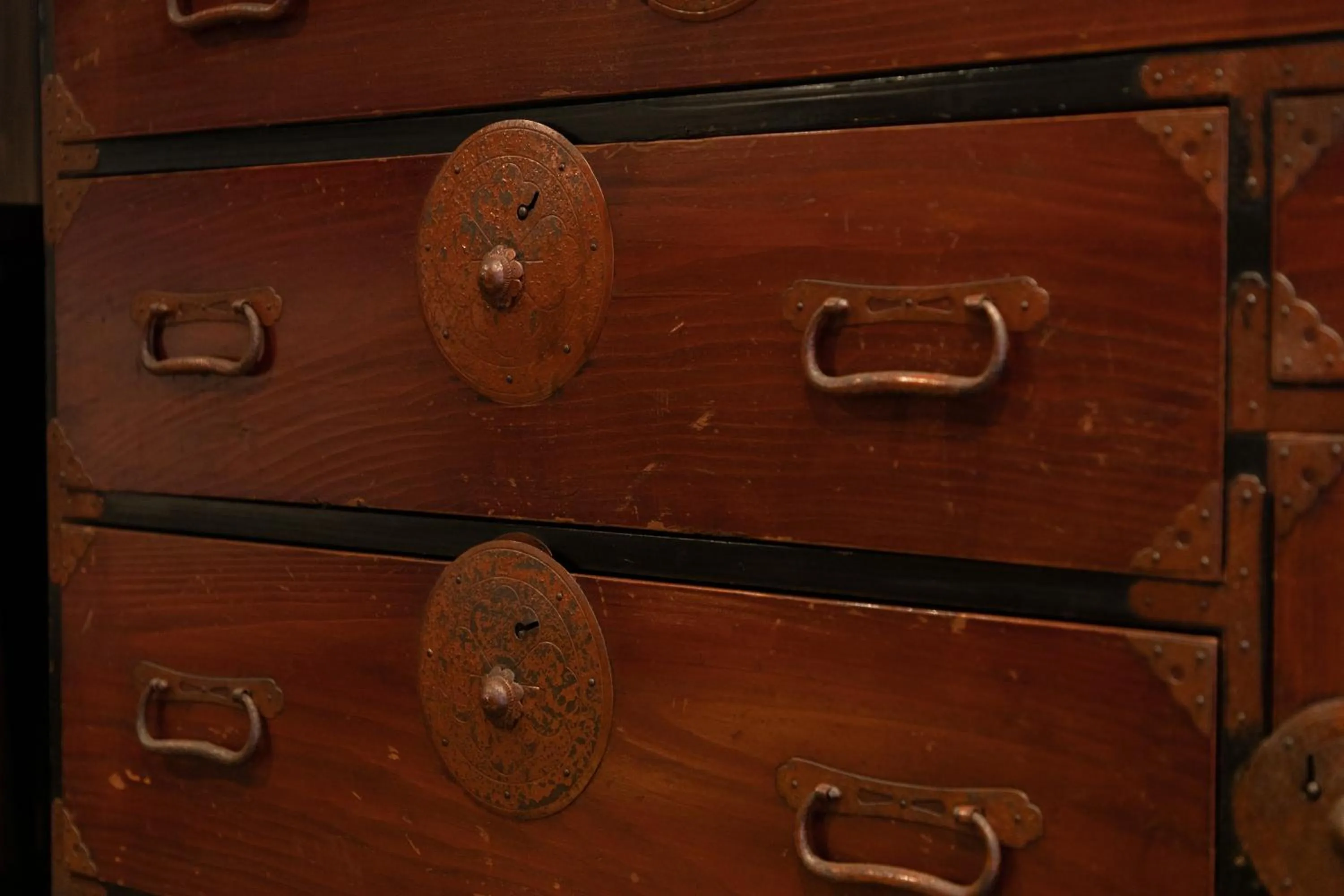 Decorative detail in Zaimoku-an