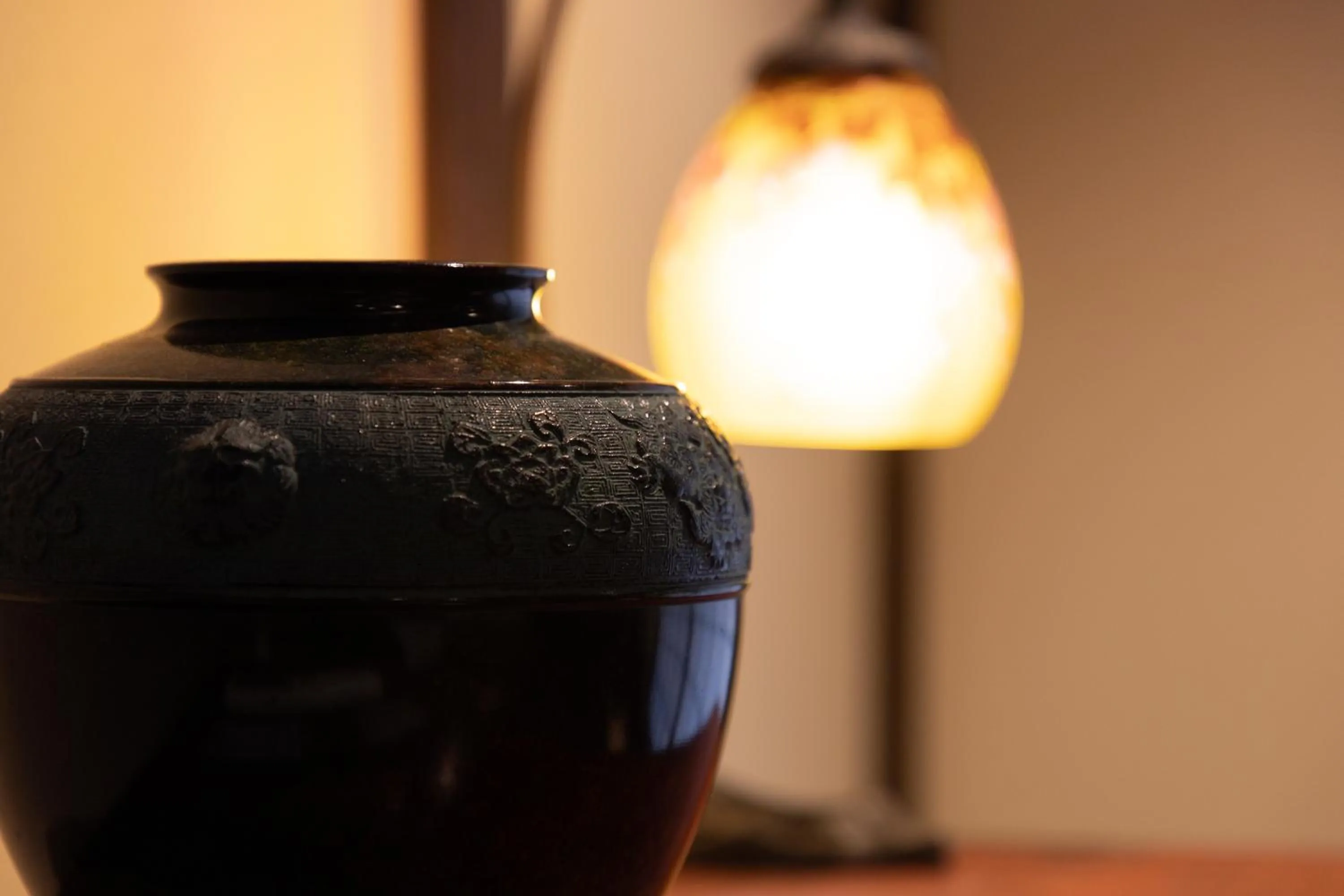 Decorative detail in Zaimoku-an